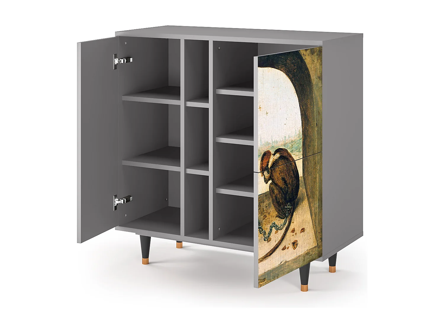 Buffet - 94х96х41 cm - BS5 - Two Monkeys, Gris