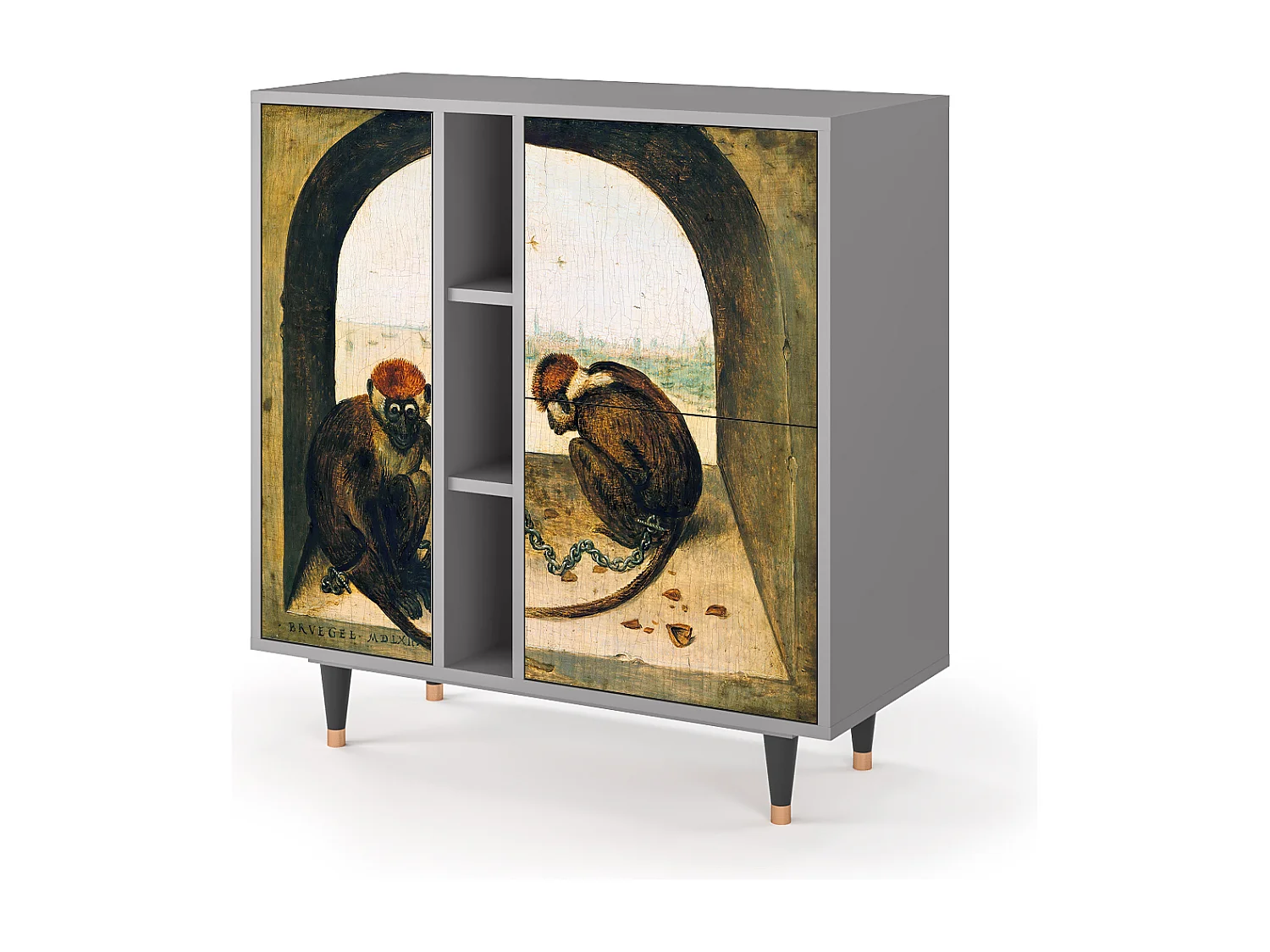 Buffet - 94х96х41 cm - BS5 - Two Monkeys, Gris