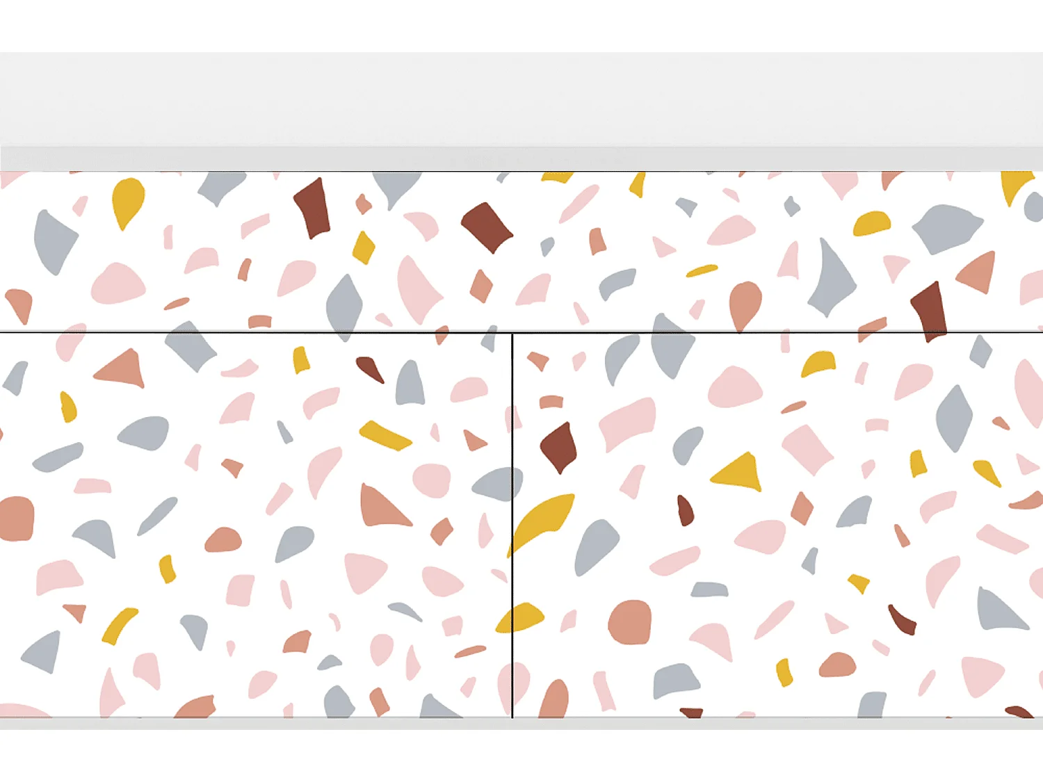 Credenza - 115x85x48 cm - BS4 - Marmelade Cheese, Bianco