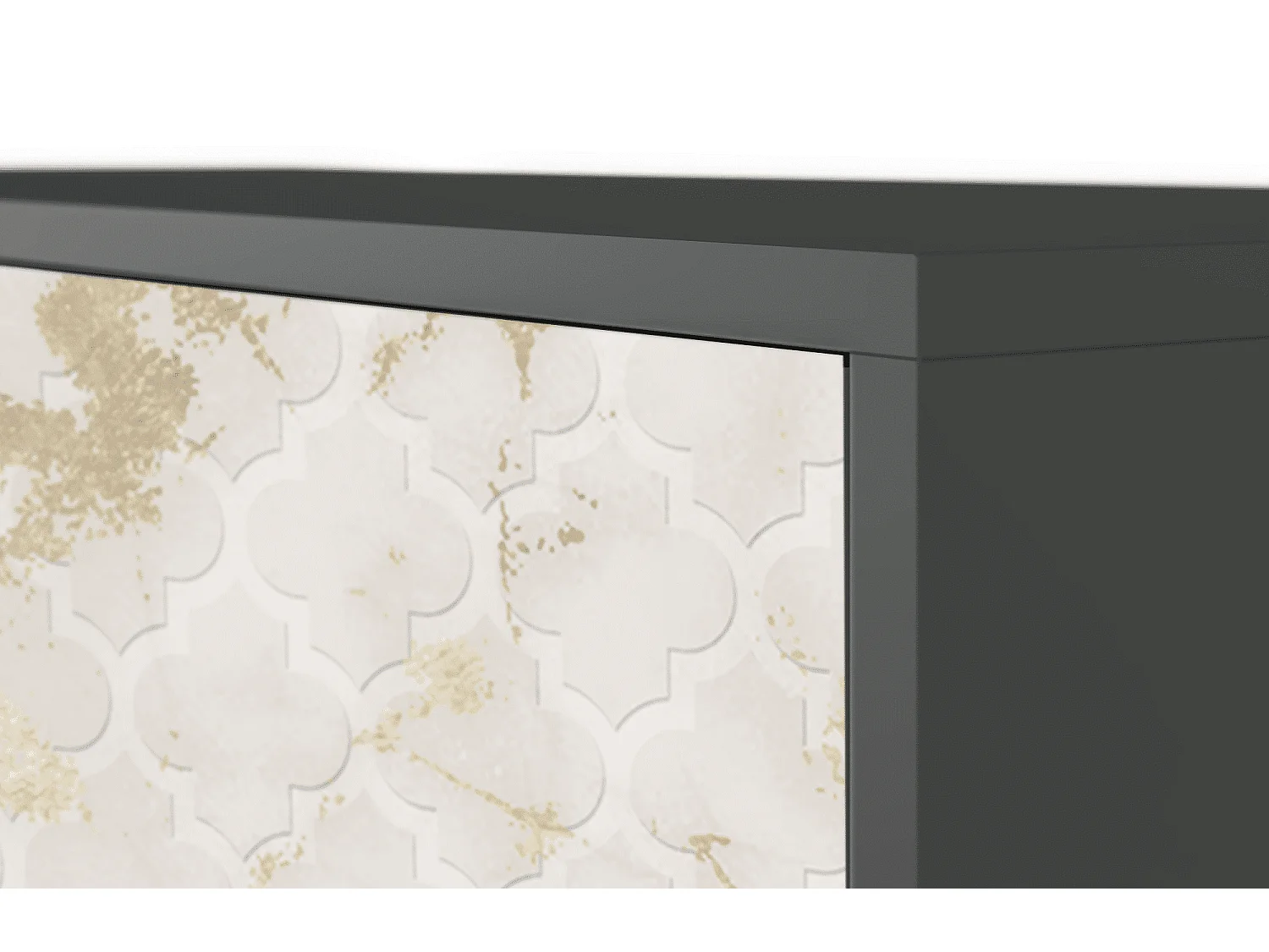 Aparador - 115х84х41 cm - S3 - Sahara desert, Antracite