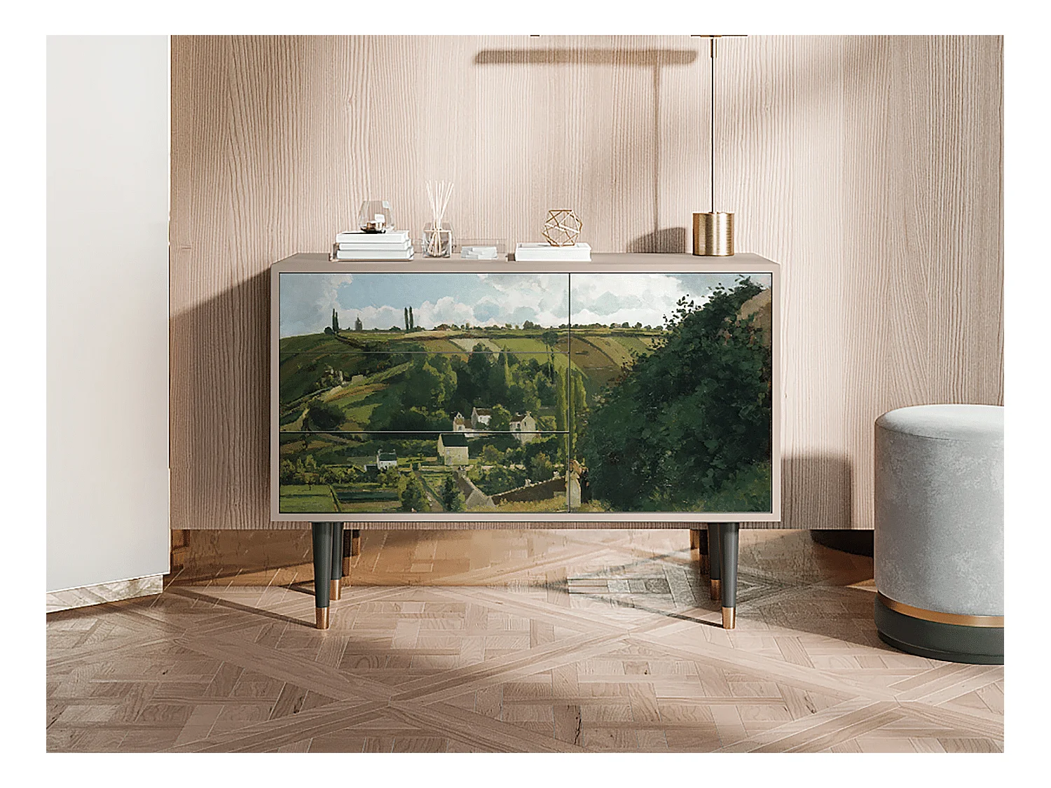 Buffet - 115х84х41 cm - S3 - Jalais Hill by Pissarro, Latte