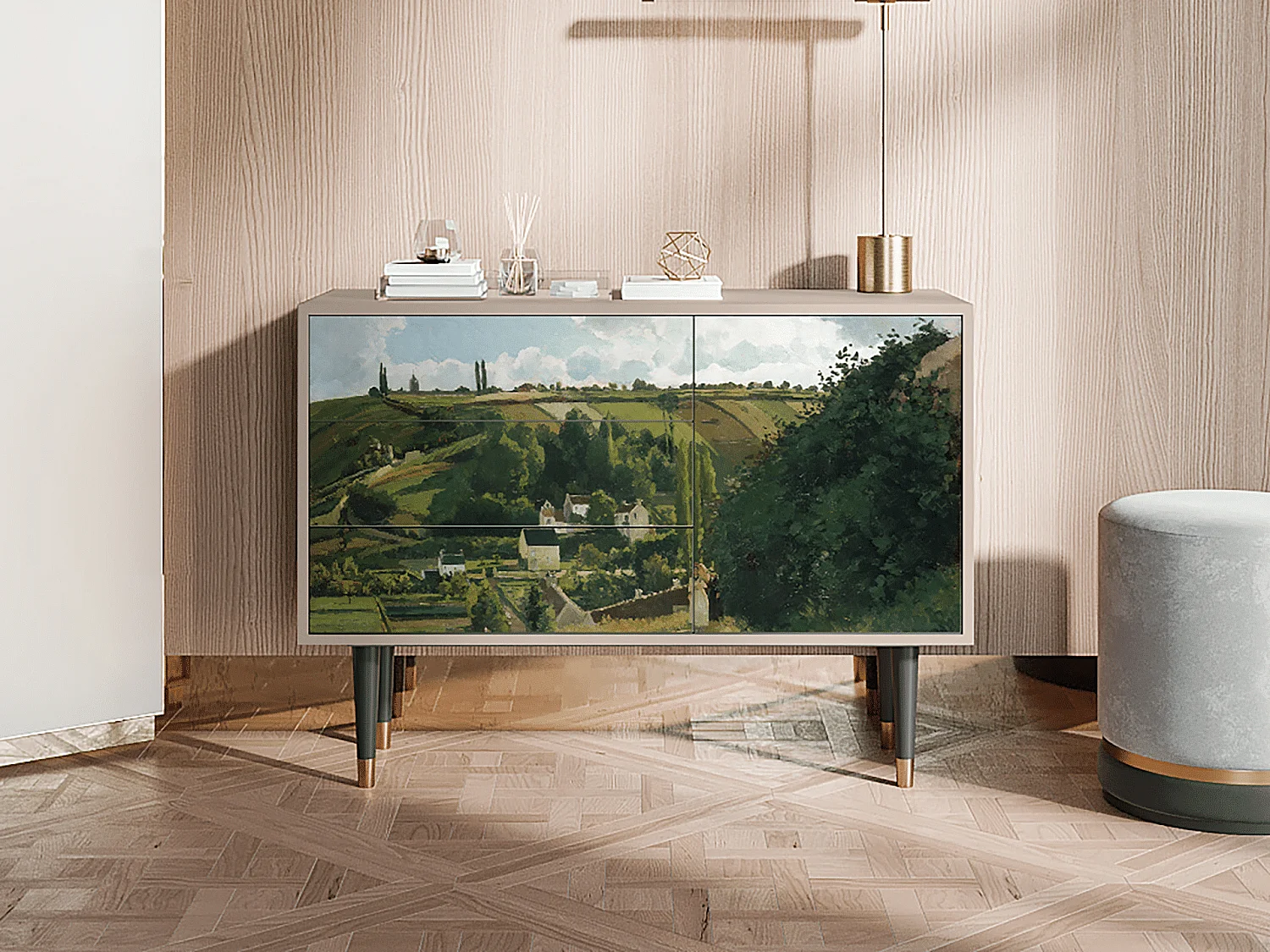 Buffet - 115х84х41 cm - S3 - Jalais Hill by Pissarro, Latte