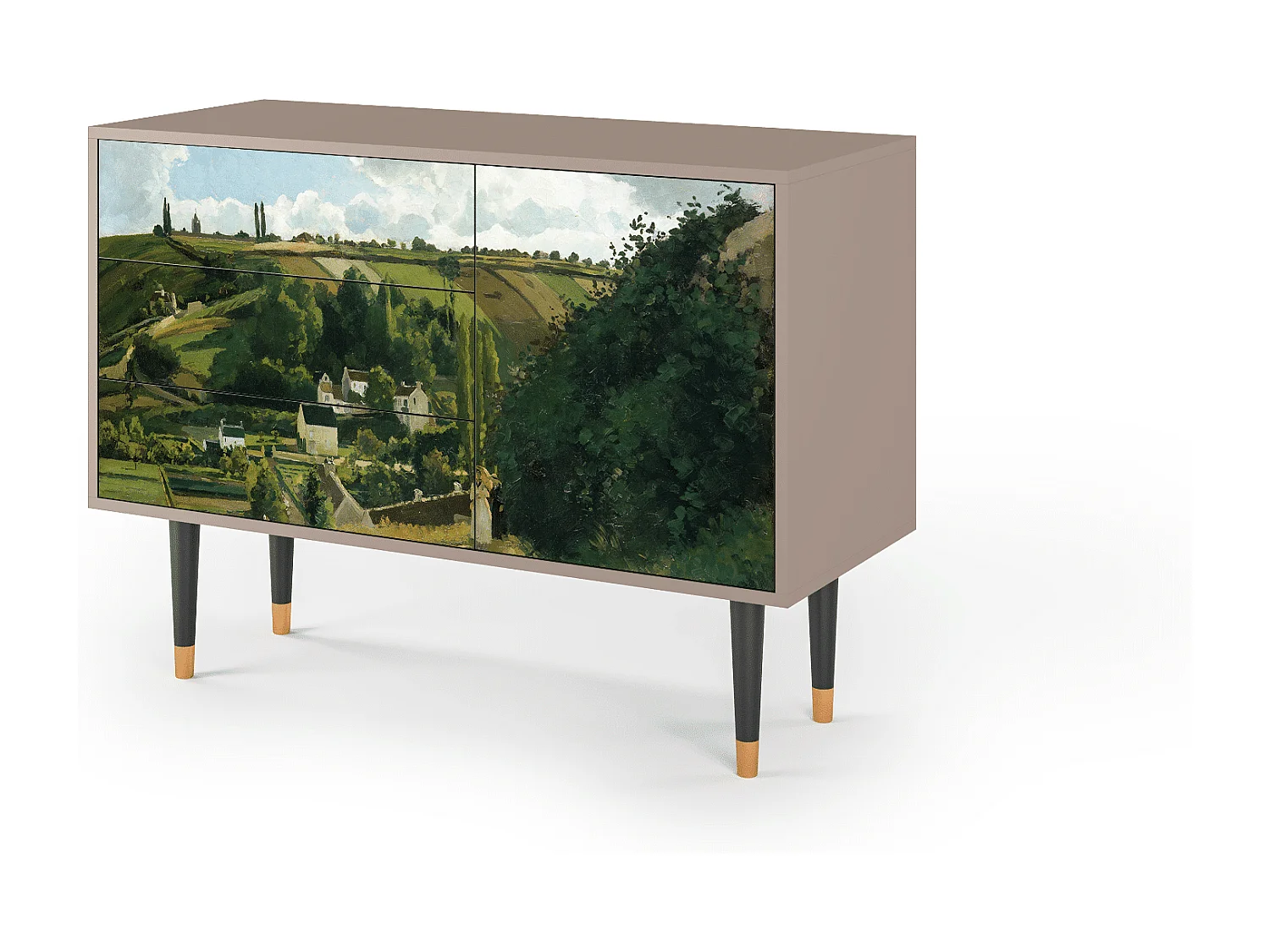 Credenza - 115х84х41 cm - S3 - Jalais Hill by Pissarro, Latte