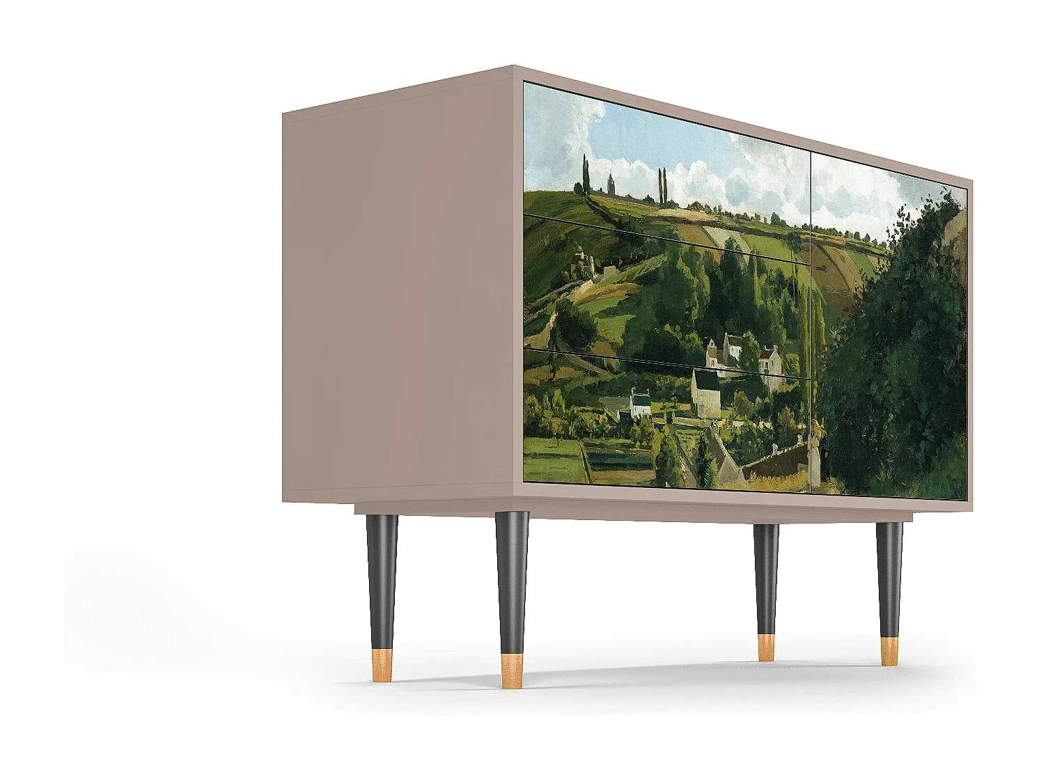 Credenza - 115х84х41 cm - S3 - Jalais Hill by Pissarro, Latte