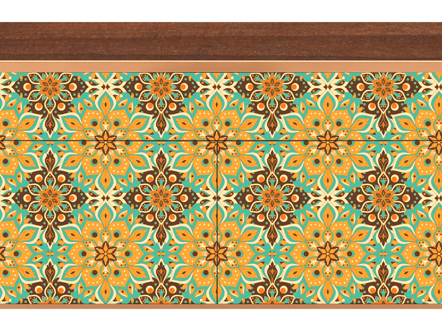 Buffet - 115x85x48 cm - BS4 - Indian Spices, Noyer