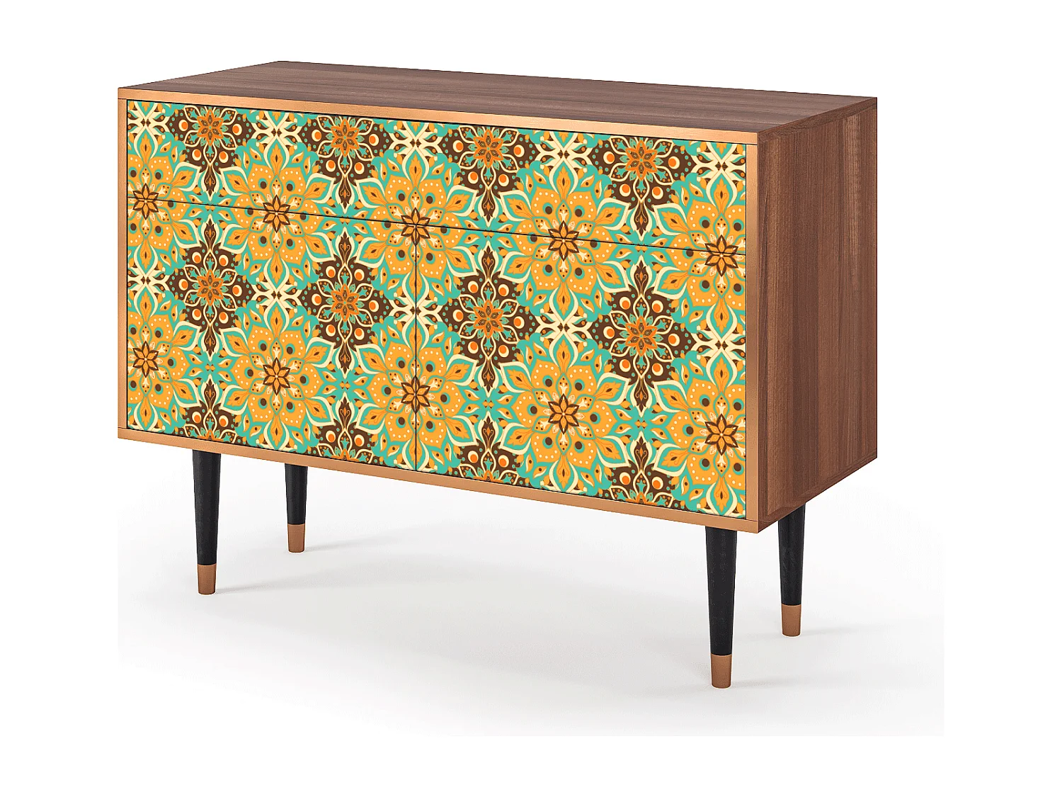 Buffet - 115x85x48 cm - BS4 - Indian Spices, Noyer