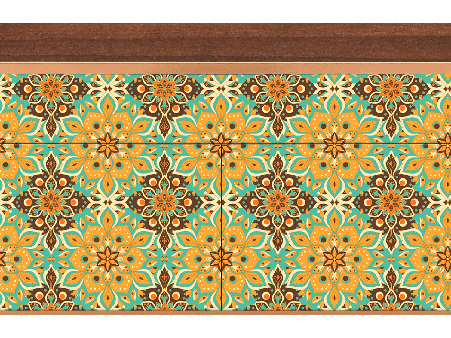 Buffet - 115x85x48 cm - BS4 - Indian Spices, Noyer