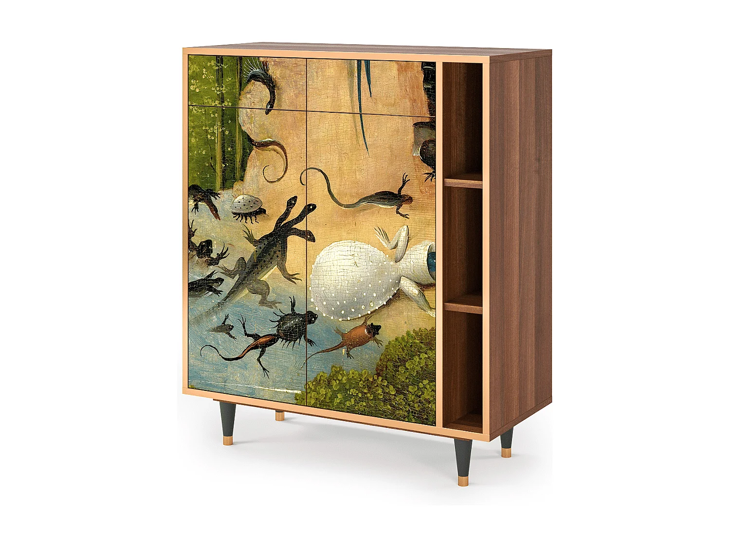 Aparador - 96х110х41 cm - BS6 - The Garden by Bosch, Nogueira