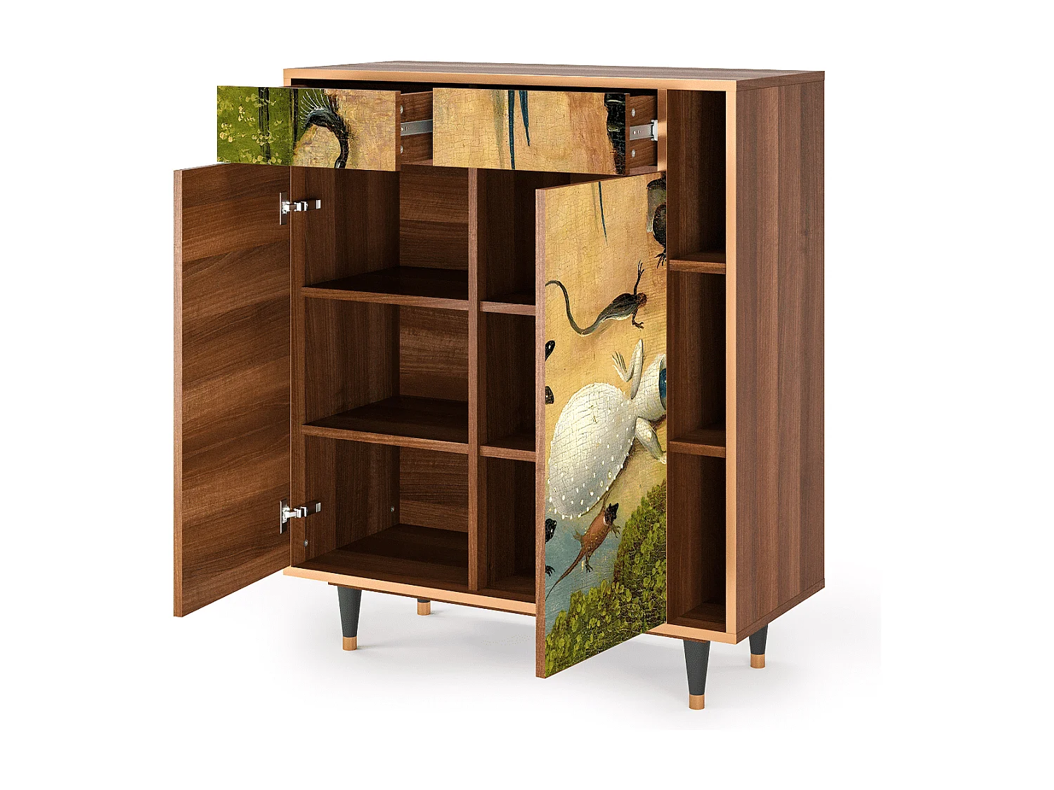 Aparador - 96х110х41 cm - BS6 - The Garden by Bosch, Nogueira