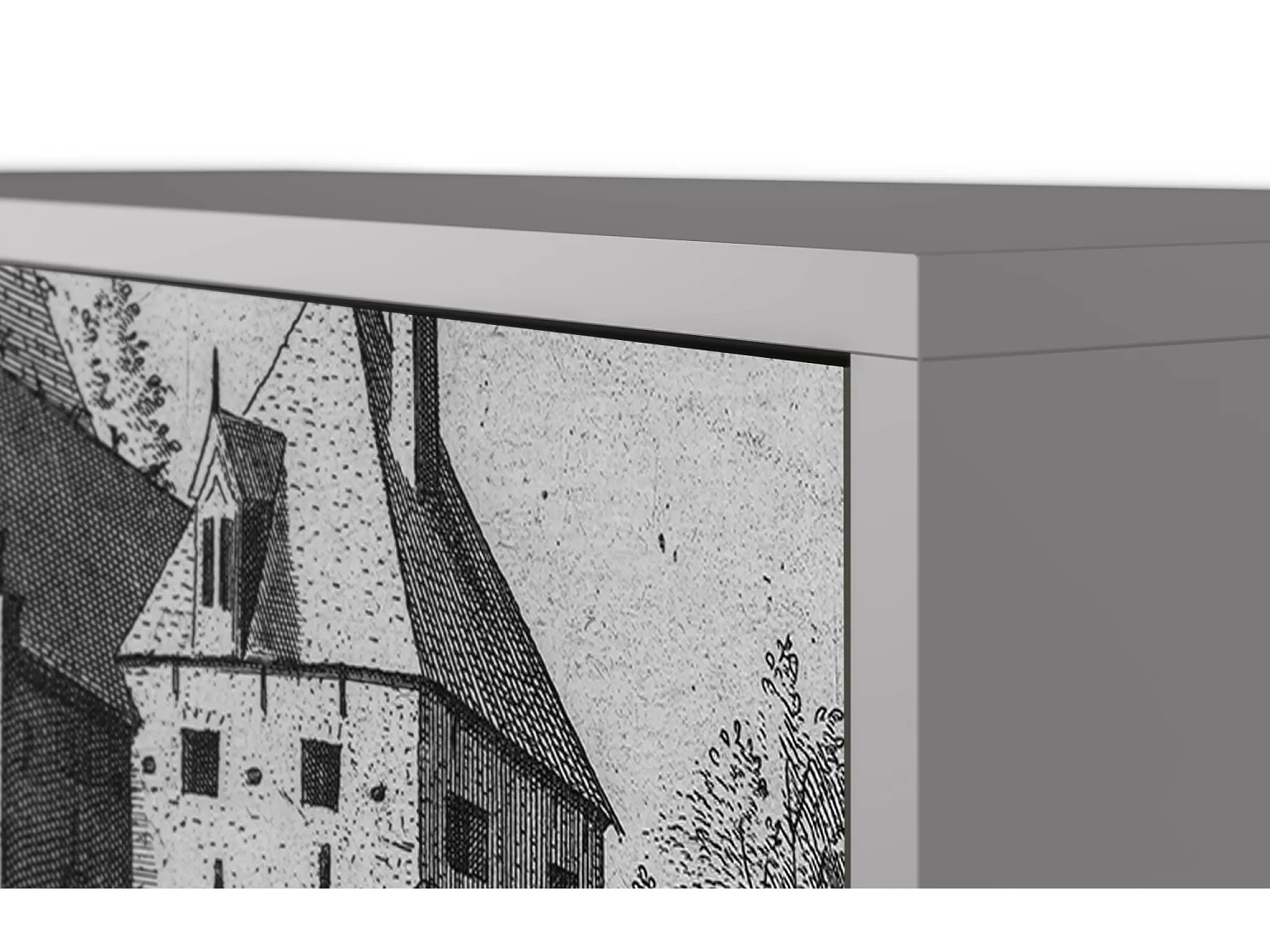 Sideboard - 115х84х41 cm - S3 - Castle by Breugel, Grau