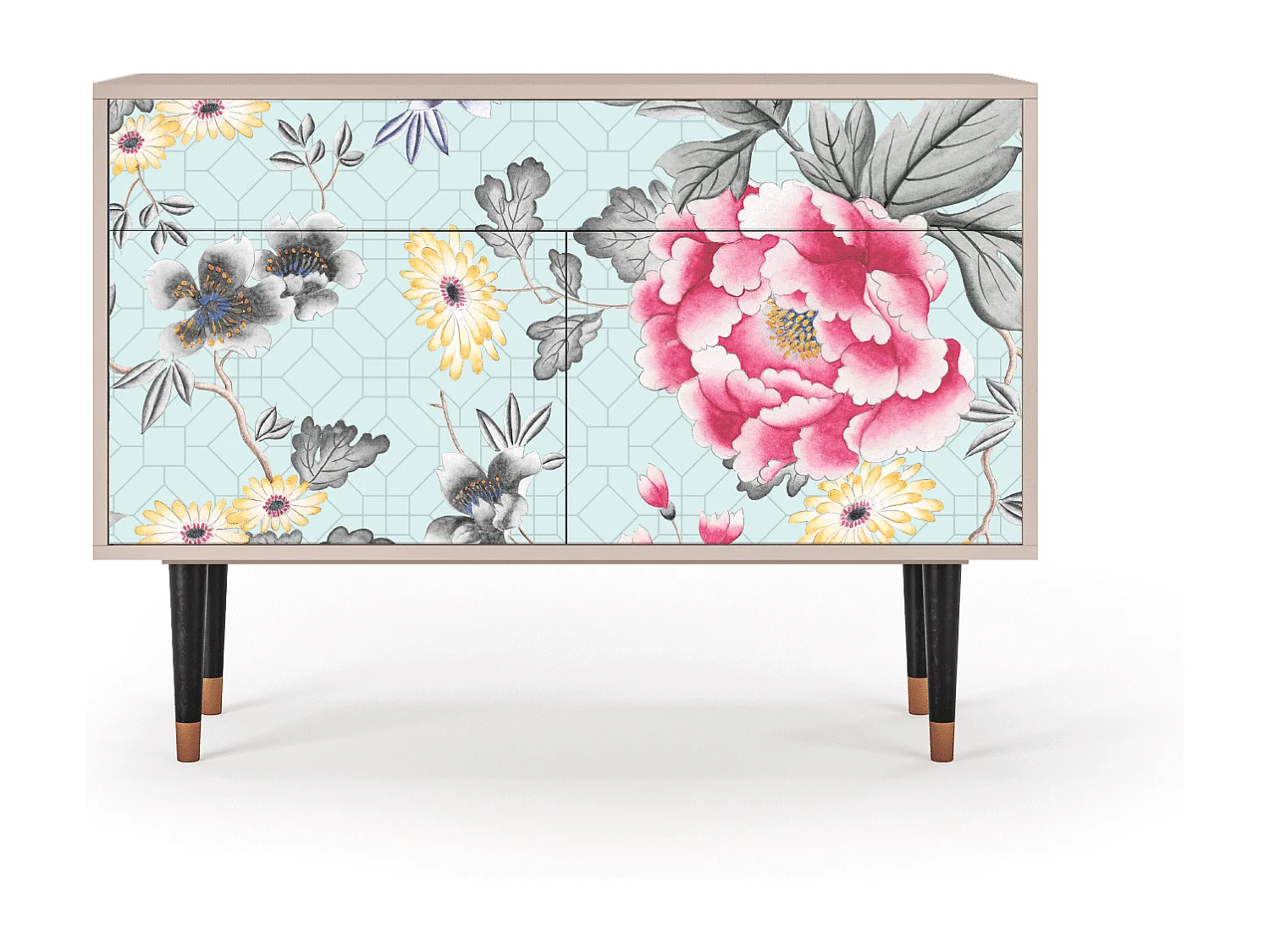 Credenza - 115x85x48 cm - BS4 - Sky Garden, Latte