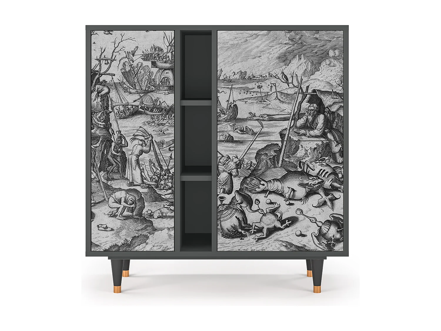 Credenza - 94х96х41 cm - BS5 - The Temptation, Antracite