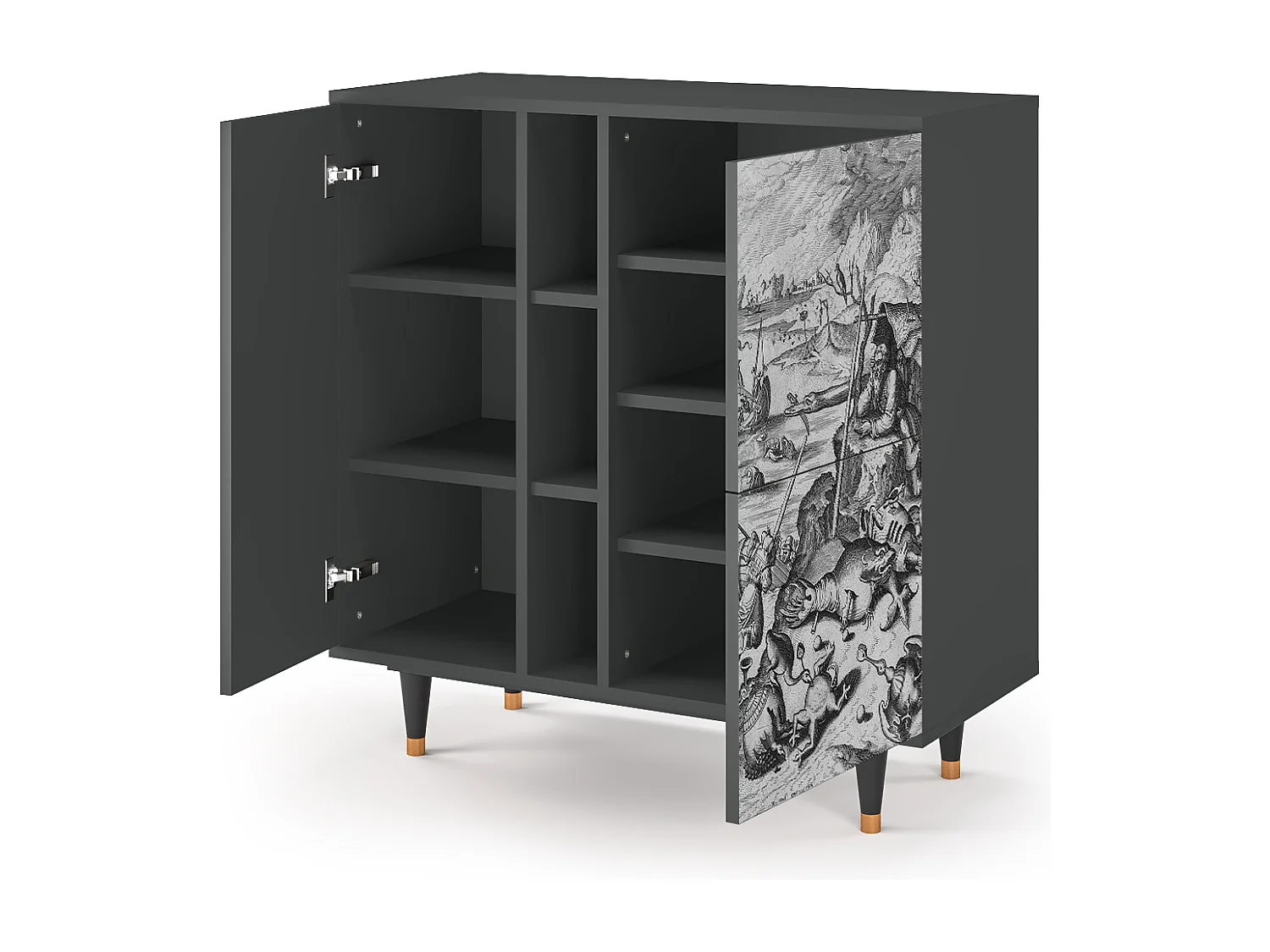 Credenza - 94х96х41 cm - BS5 - The Temptation, Antracite