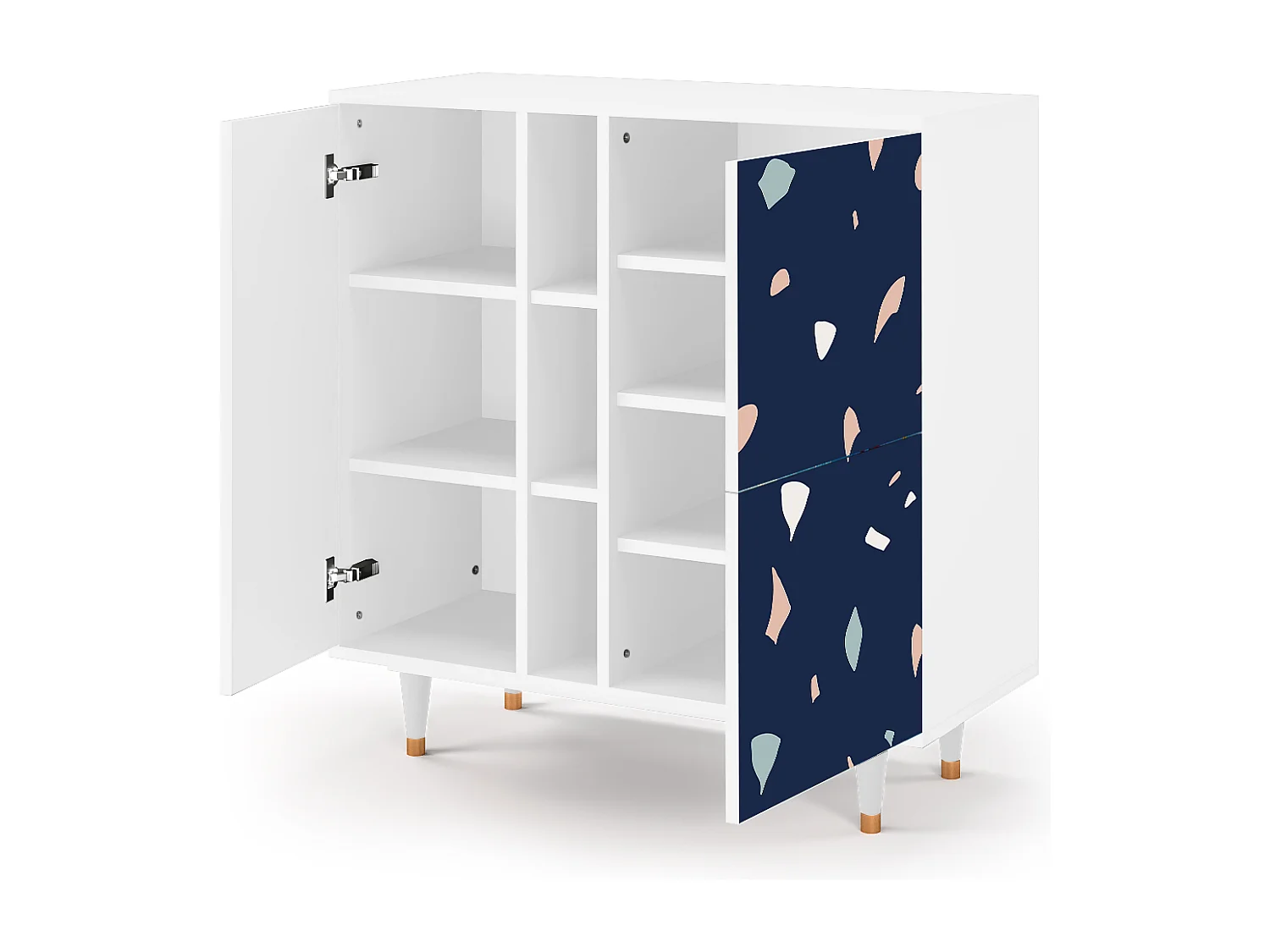 Buffet - 94х96х41 cm - BS5 - Space Satellites, Blanc