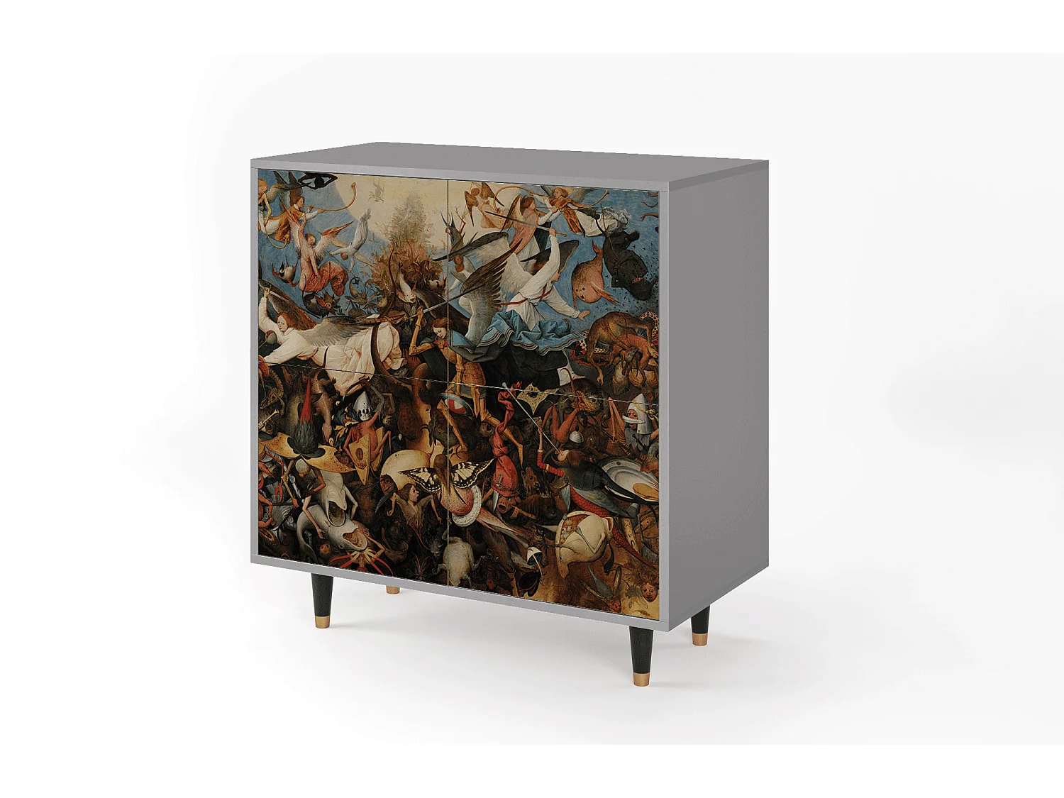 Buffet - 94x96x48 cm - BS3 - The Fall, Gris