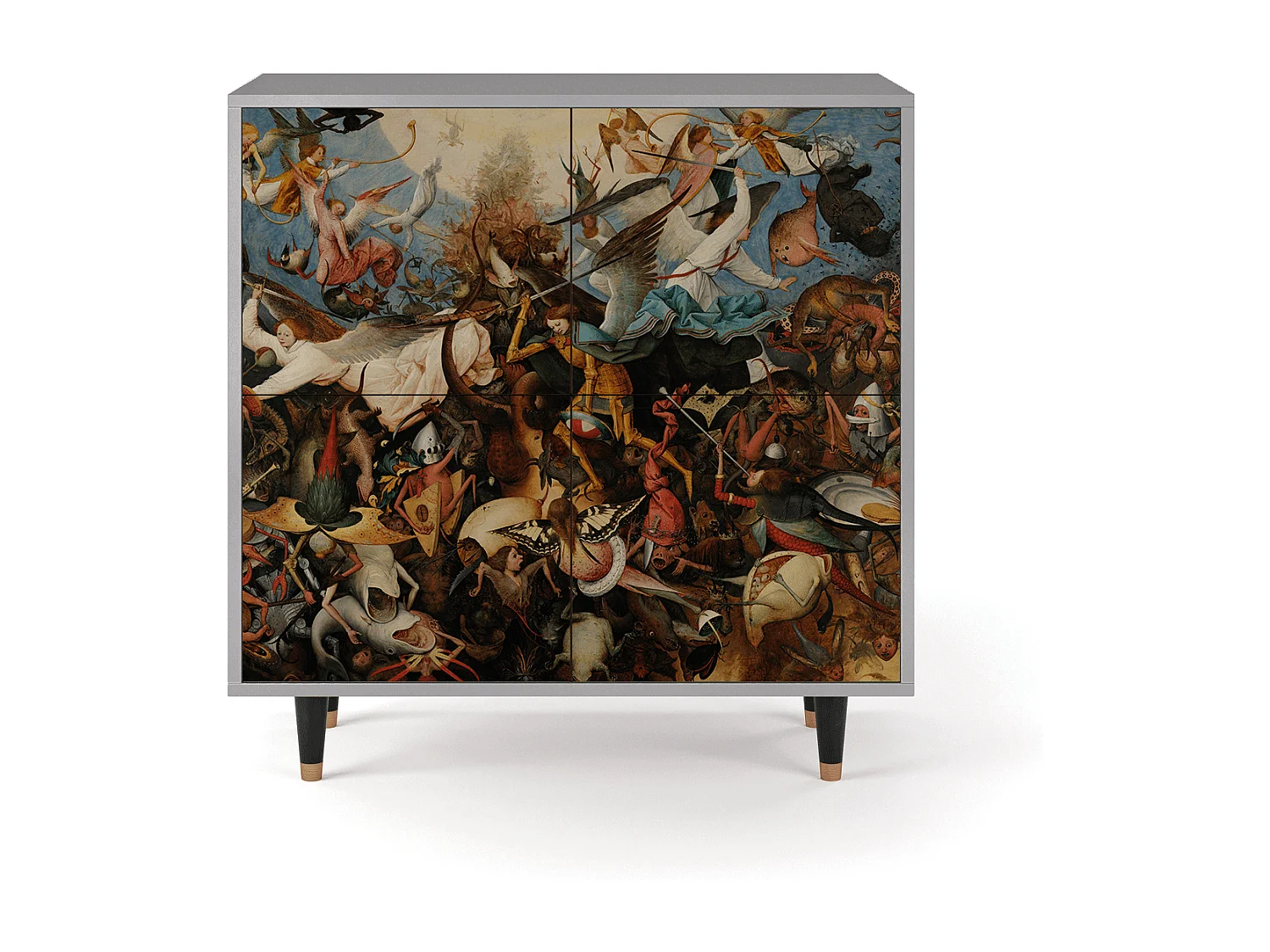 Buffet - 94x96x48 cm - BS3 - The Fall, Gris