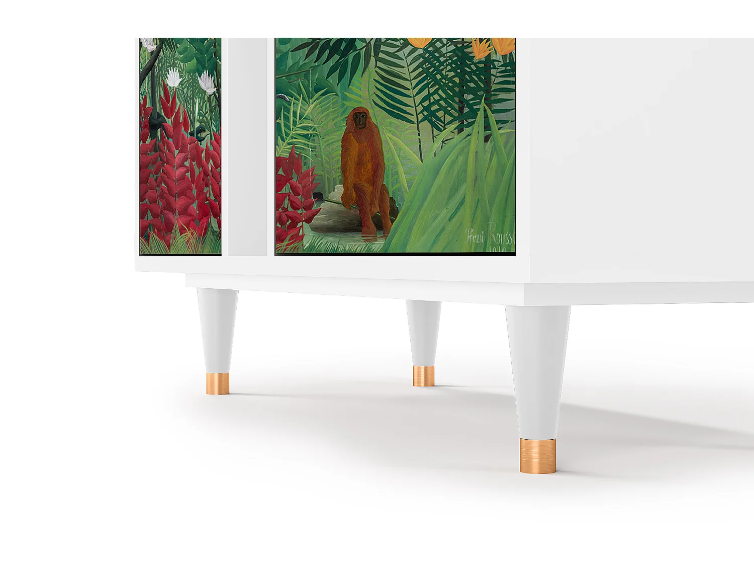 Buffet - 94х96х41 cm - BS5 - Jungles in Paris, Blanc