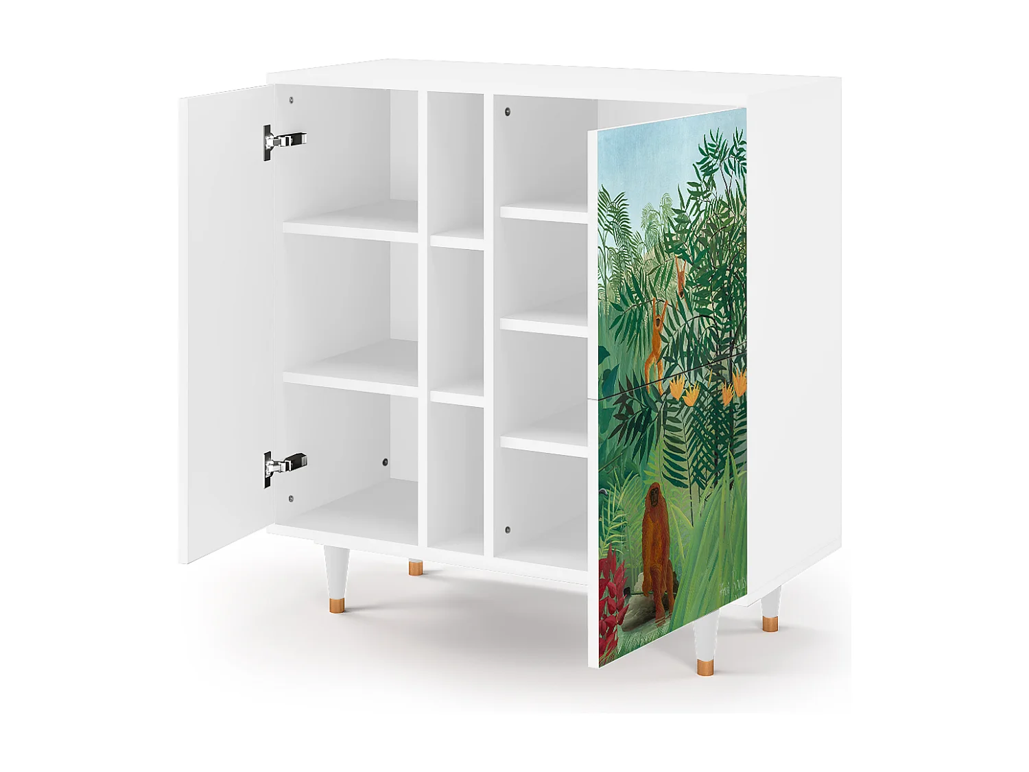 Buffet - 94х96х41 cm - BS5 - Jungles in Paris, Blanc