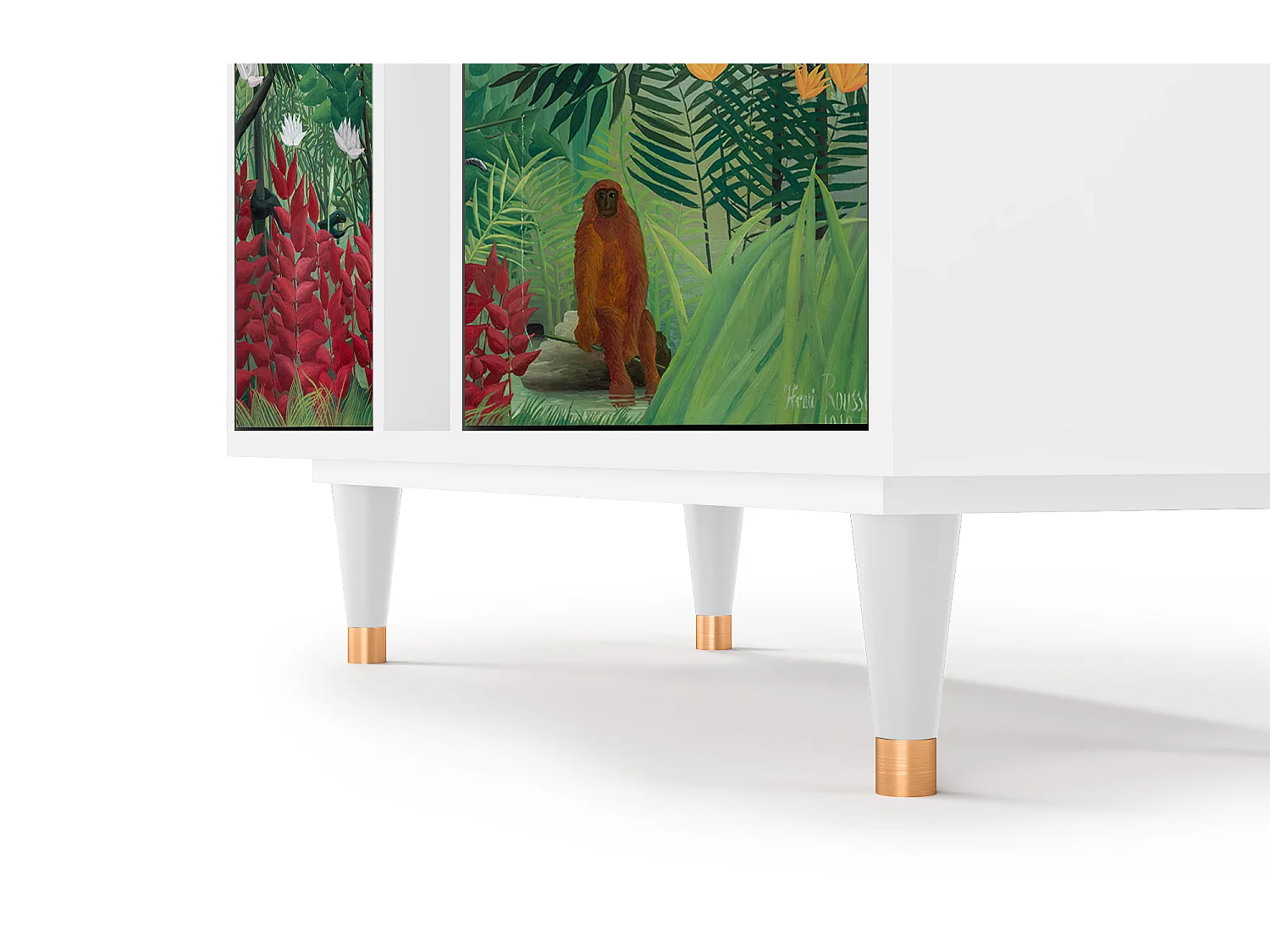 Buffet - 94х96х41 cm - BS5 - Jungles in Paris, Blanc