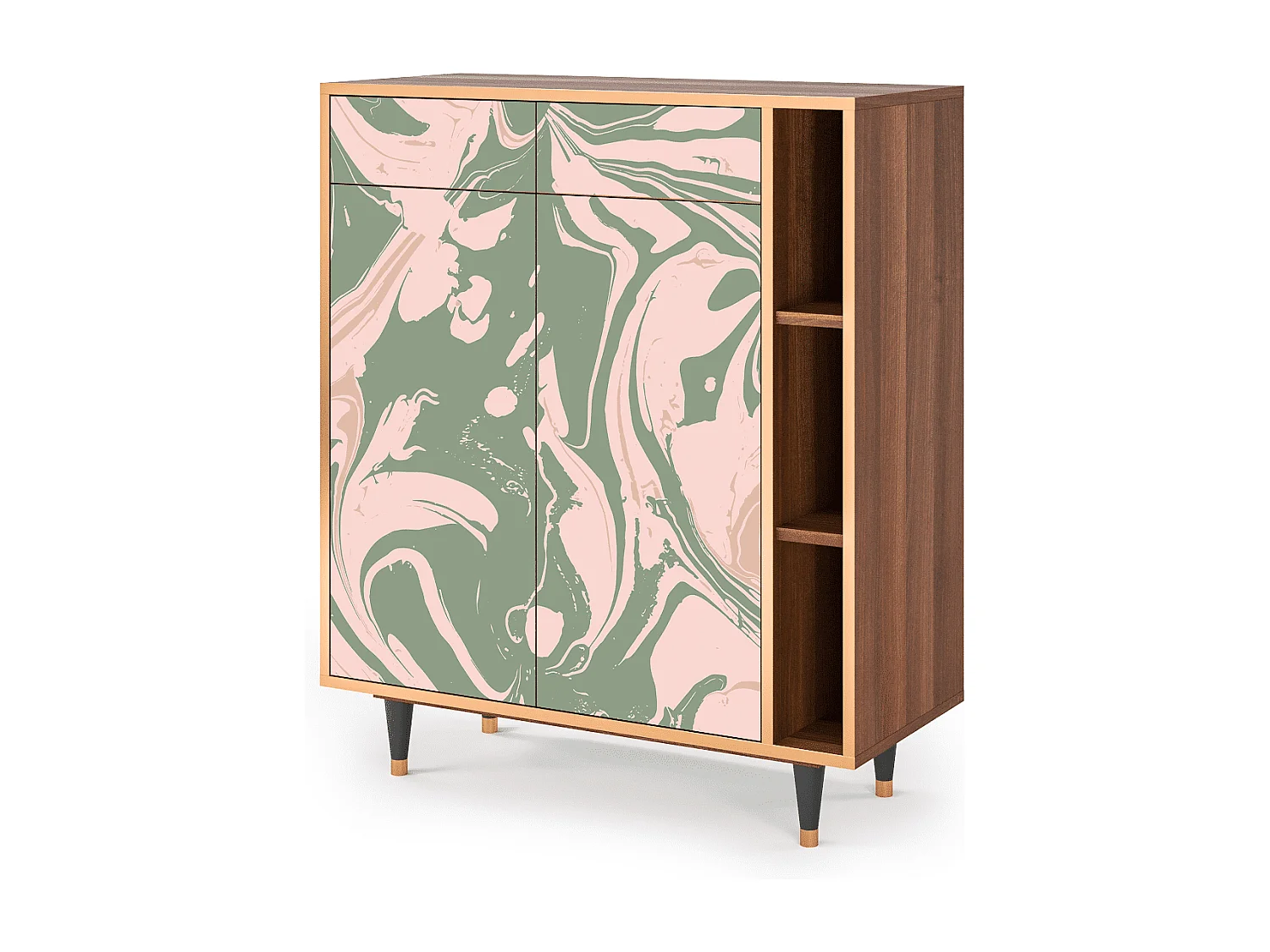 Credenza - 96х110х41 cm - BS6 - Aquarelle, Noce