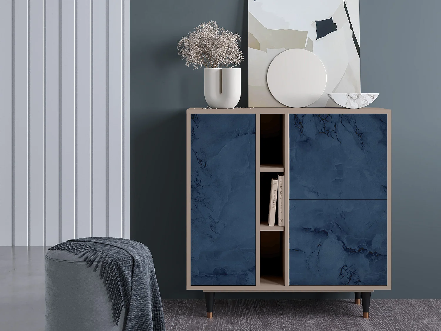 Buffet - 94х96х41 cm - BS5 - Endless Galaxi, Latte