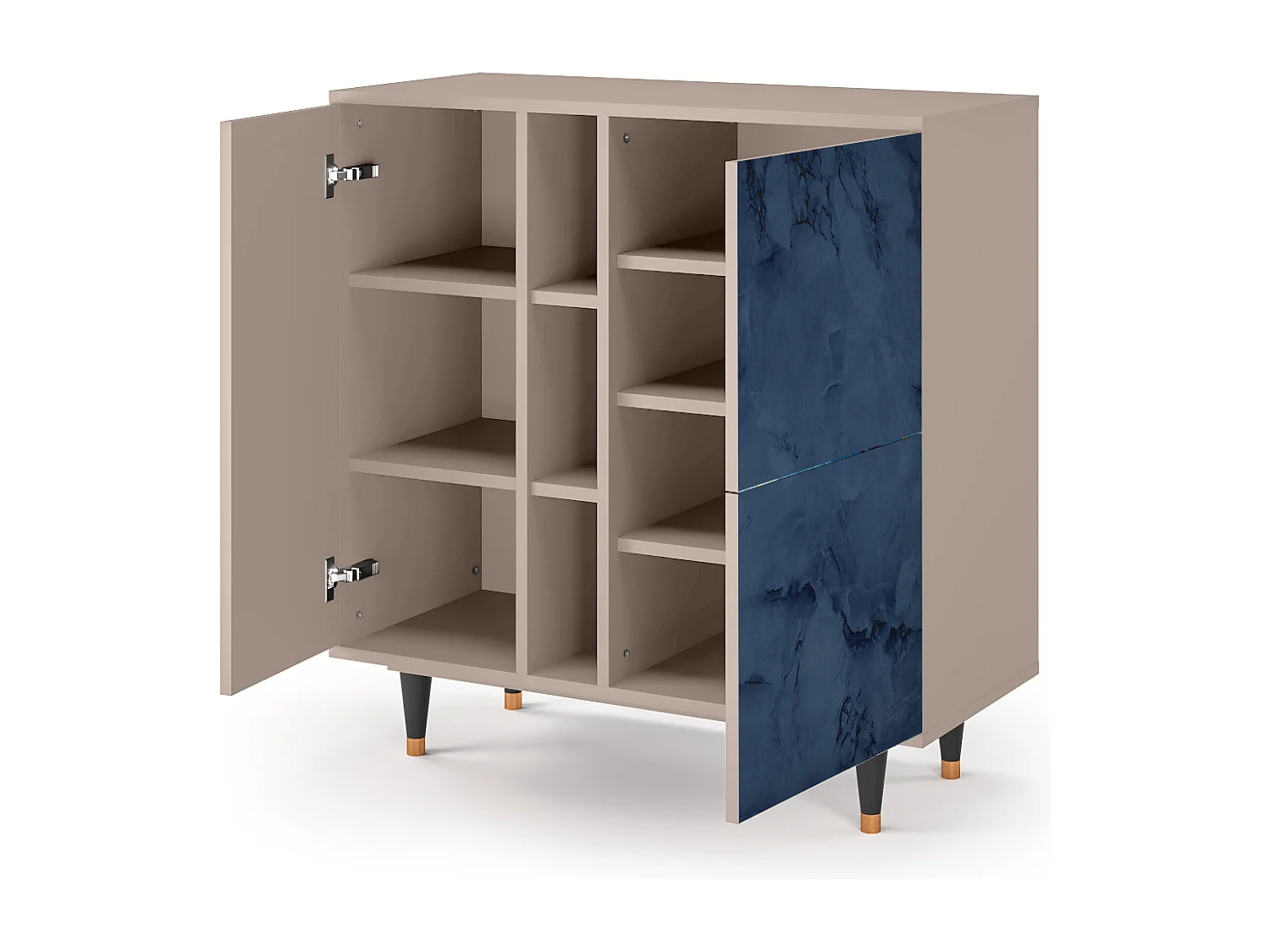 Credenza - 94х96х41 cm - BS5 - Endless Galaxi, Latte