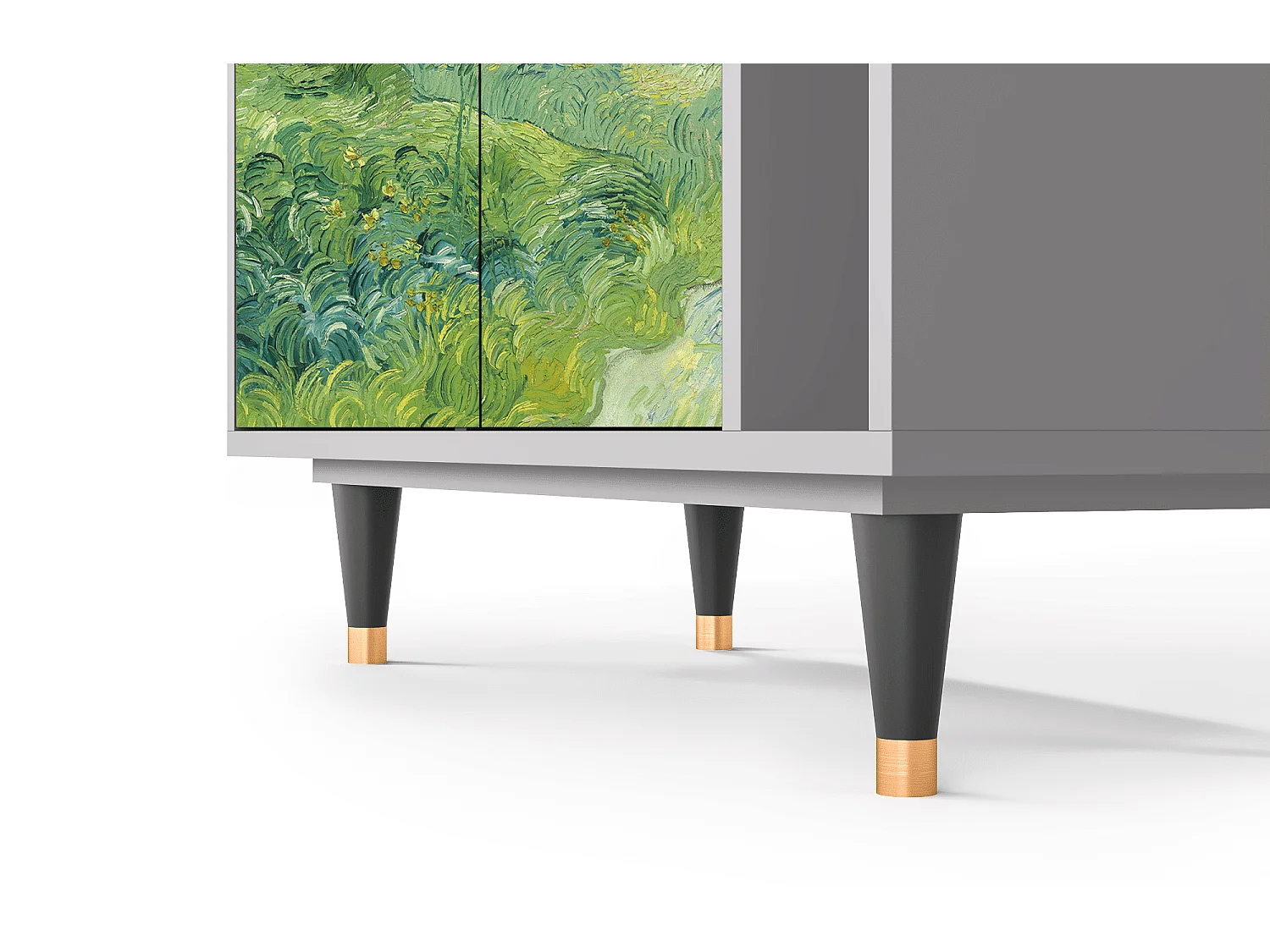 Buffet - 96х110х41 cm - BS6 - Green Wheat Fields, Gris