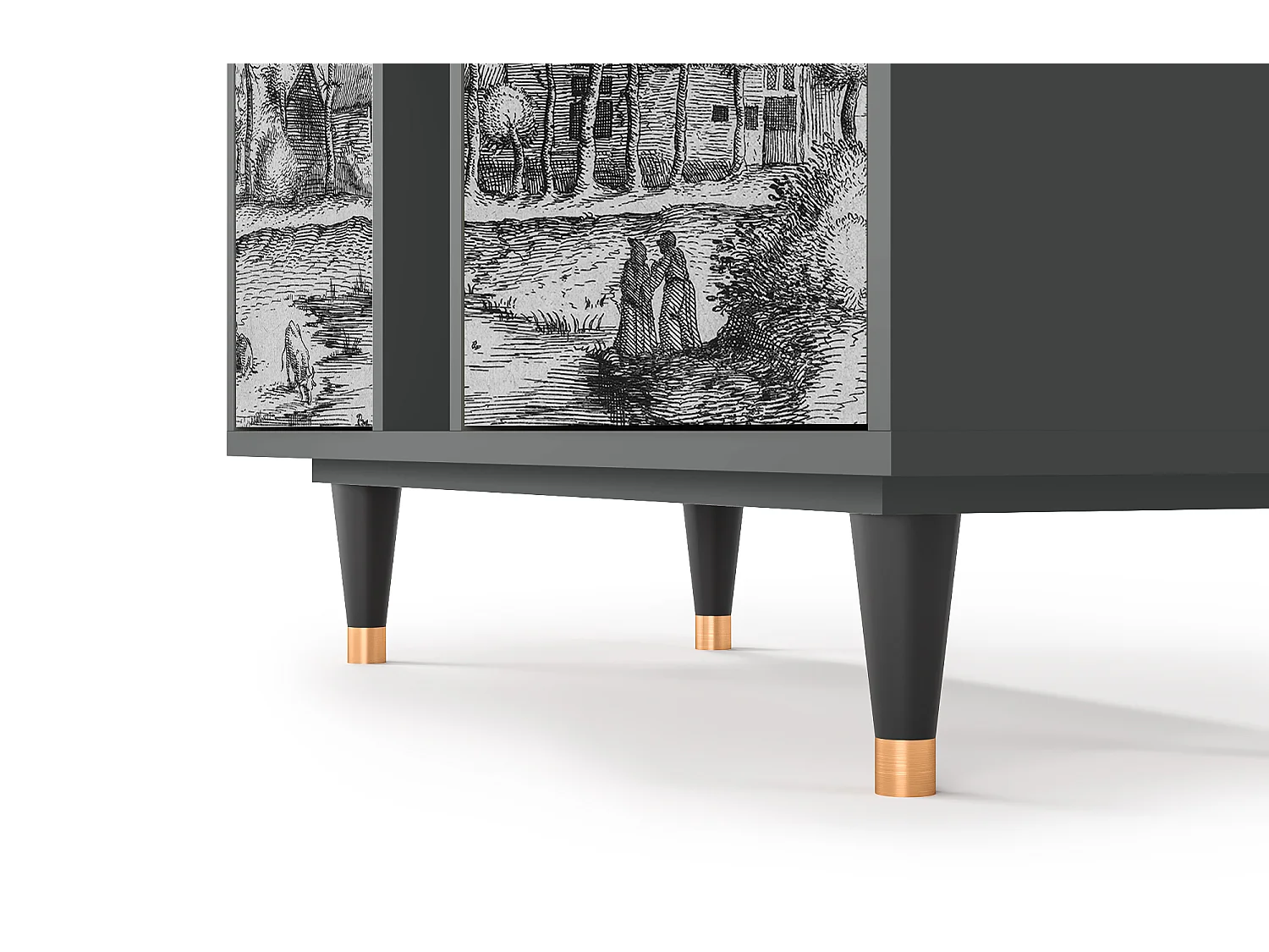 Buffet - 94х96х41 cm - BS5 - A Pond, Anthracite