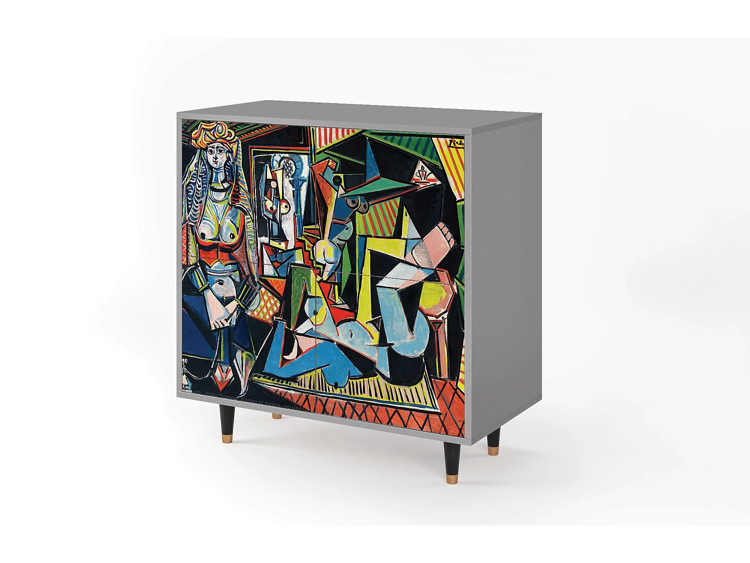 Buffet - 94x96x48 cm - BS3 - Women of Algiers, Gris