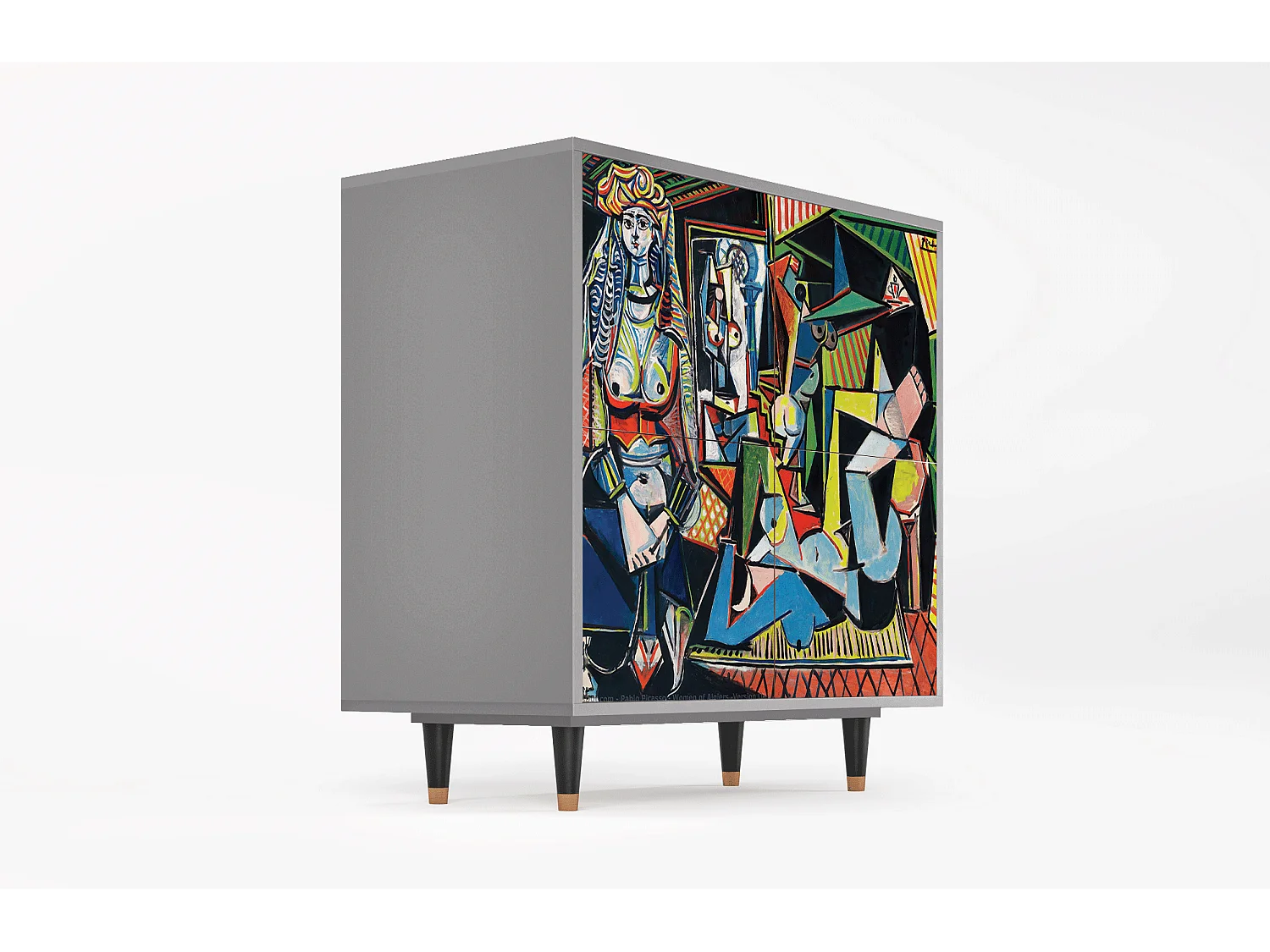 Buffet - 94x96x48 cm - BS3 - Women of Algiers, Gris