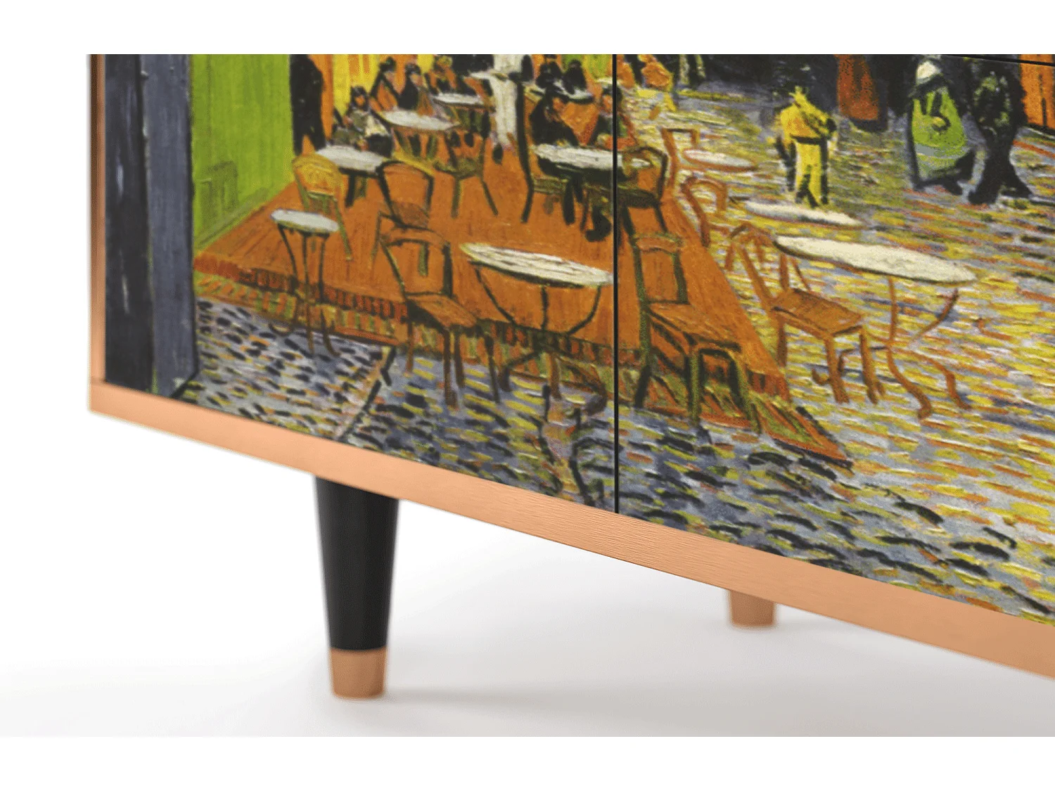 Aparador - 94x96x48 cm - BS3 - Café Terrace at Night, Nogueira