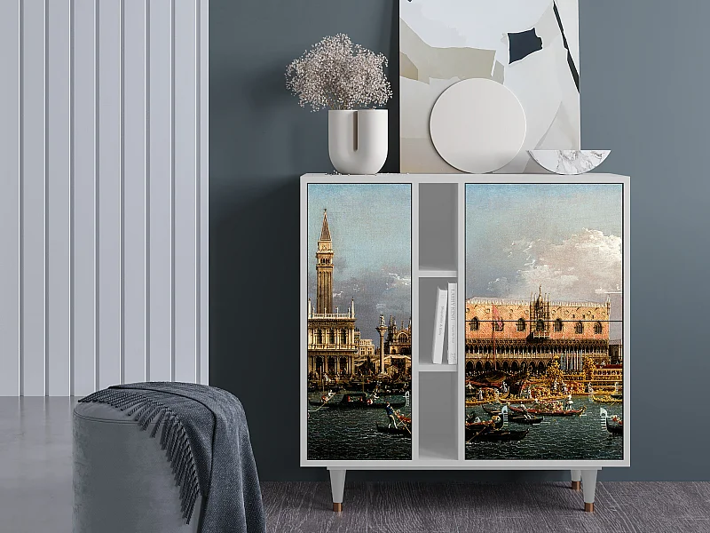 Kredens - 94х96х41 cm - BS5 - The Bucintoro, Biały