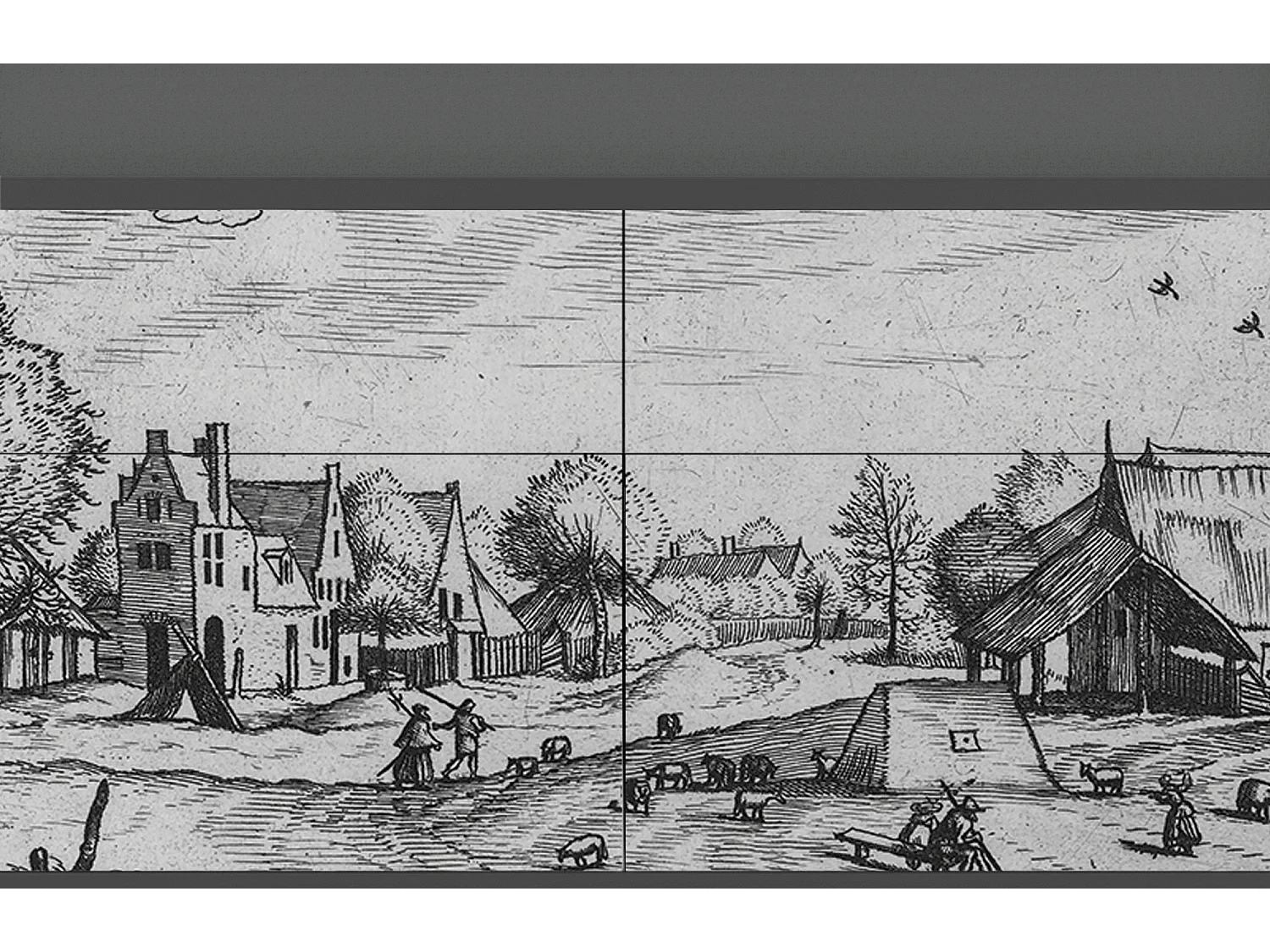 Aparador - 115x85x48 cm - BS4 - Country Village, Antracita