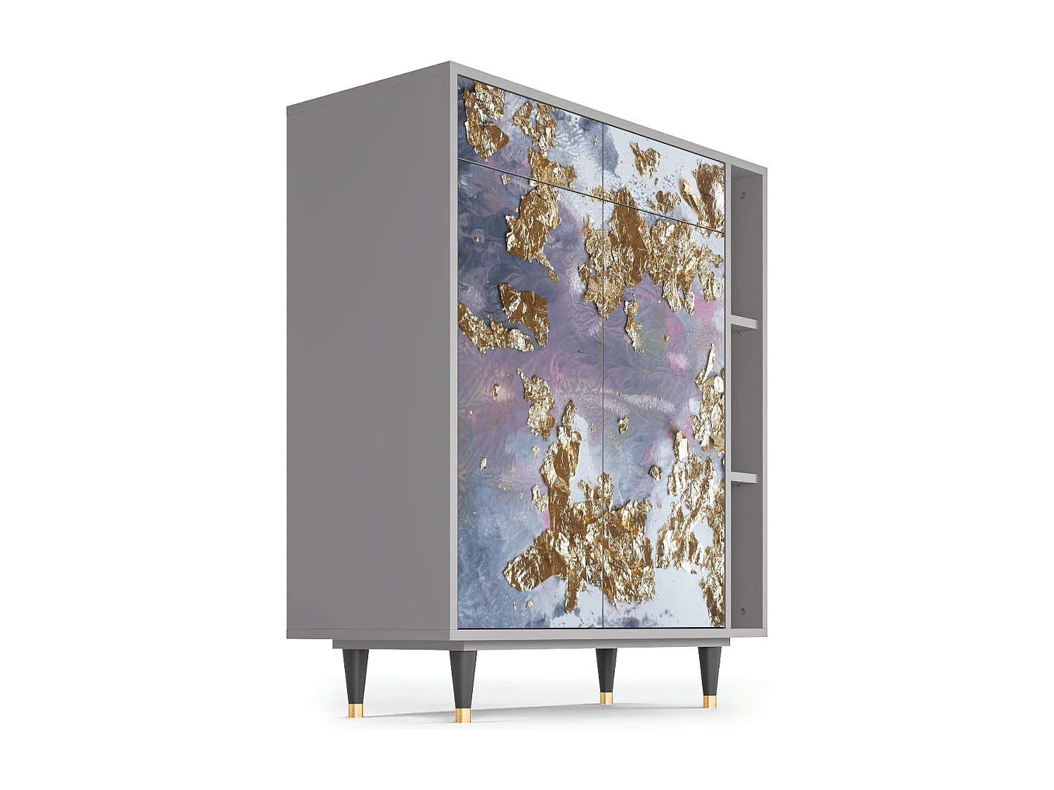 Credenza - 96х110х41 cm - BS6 - Planet Earth, Grigio