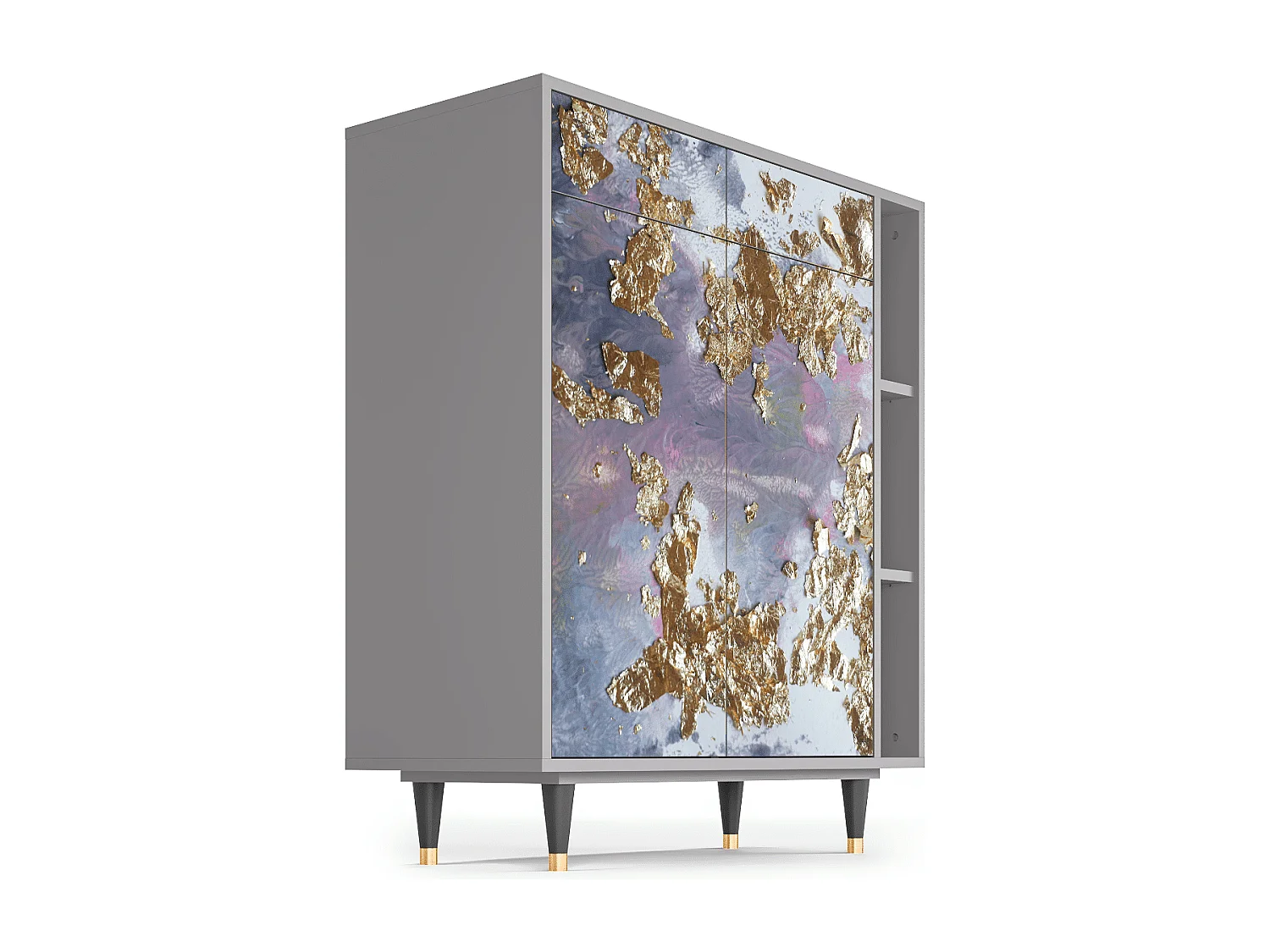 Aparador - 96х110х41 cm - BS6 - Planet Earth, Cinza