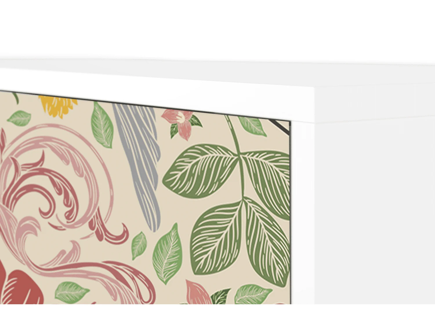 Kredens - 115х84х41 cm - S3 - Spring Swallow, Biały