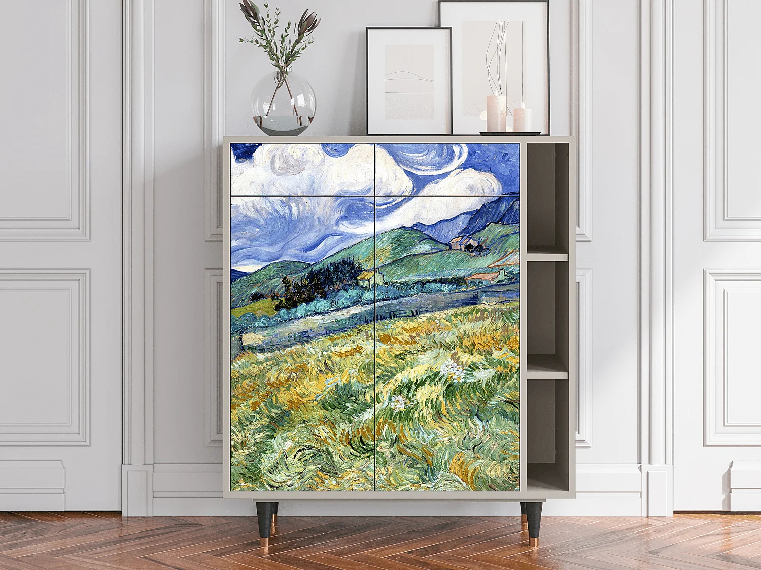 Dressoir - 96х110х41 cm - BS6 - Landscape, Zand