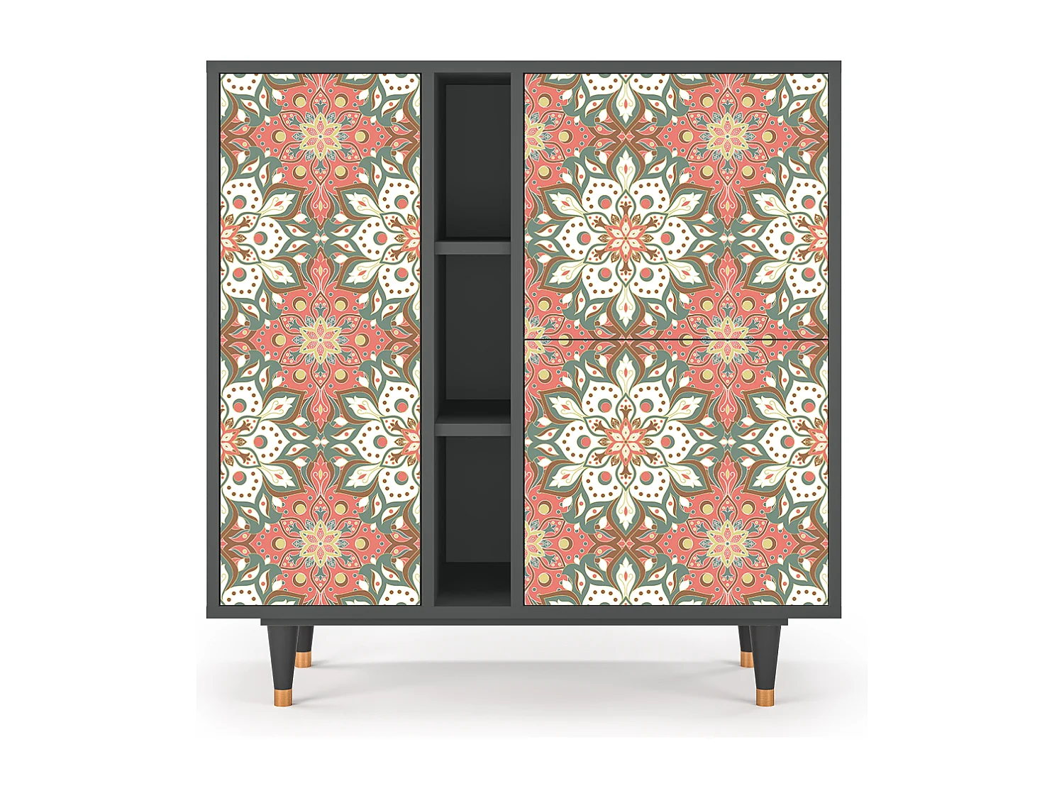 Sideboard - 94х96х41 cm - BS5 - Peach Grove, Anthrazit