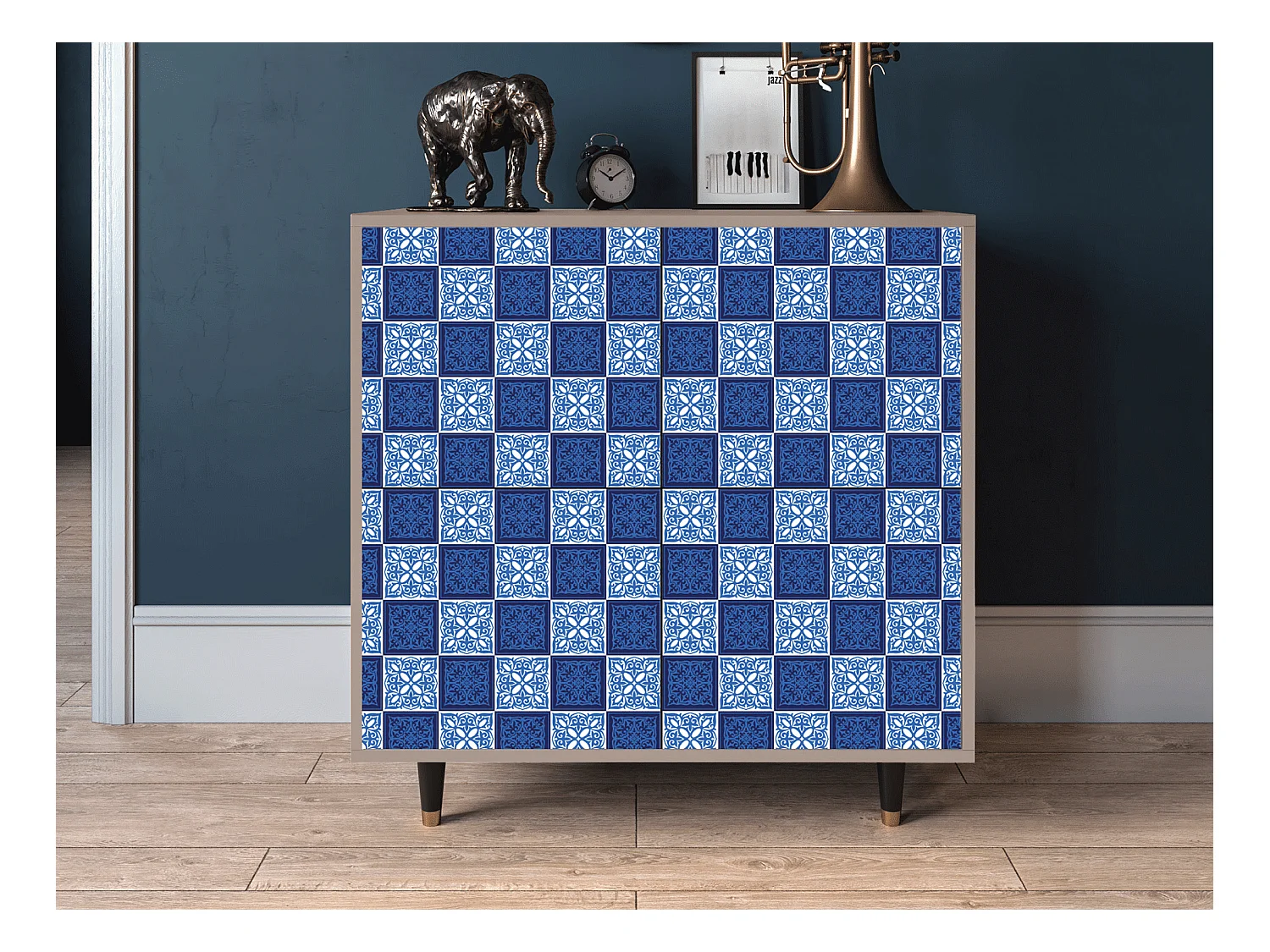 Kredens - 94x96x48 cm - BS3 - Light Path, Latte