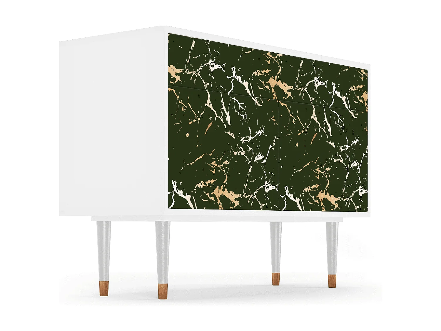 Aparador - 115x85x48 cm - BS4 - Amazon Forest, Branco