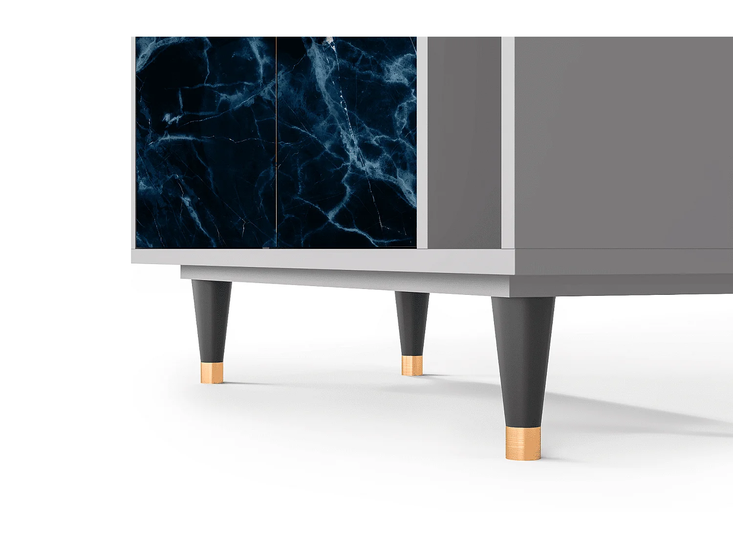 Aparador - 96х110х41 cm - BS6 - Deep Ocean, Gris