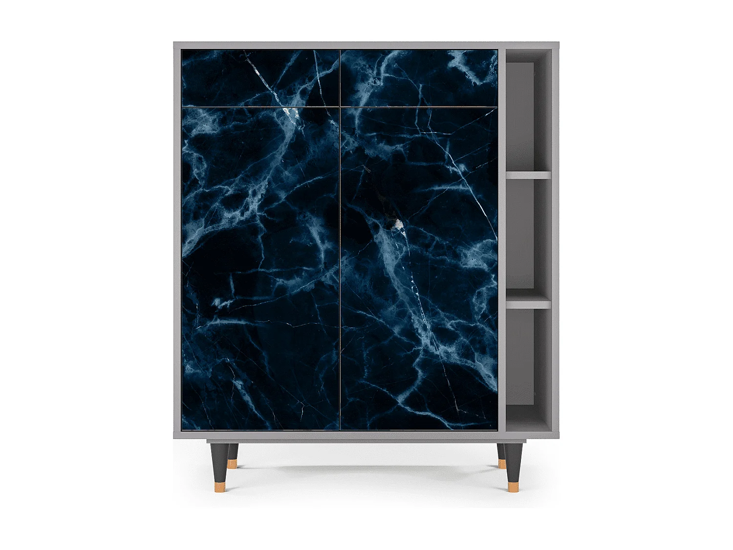 Buffet - 96х110х41 cm - BS6 - Deep Ocean, Gris