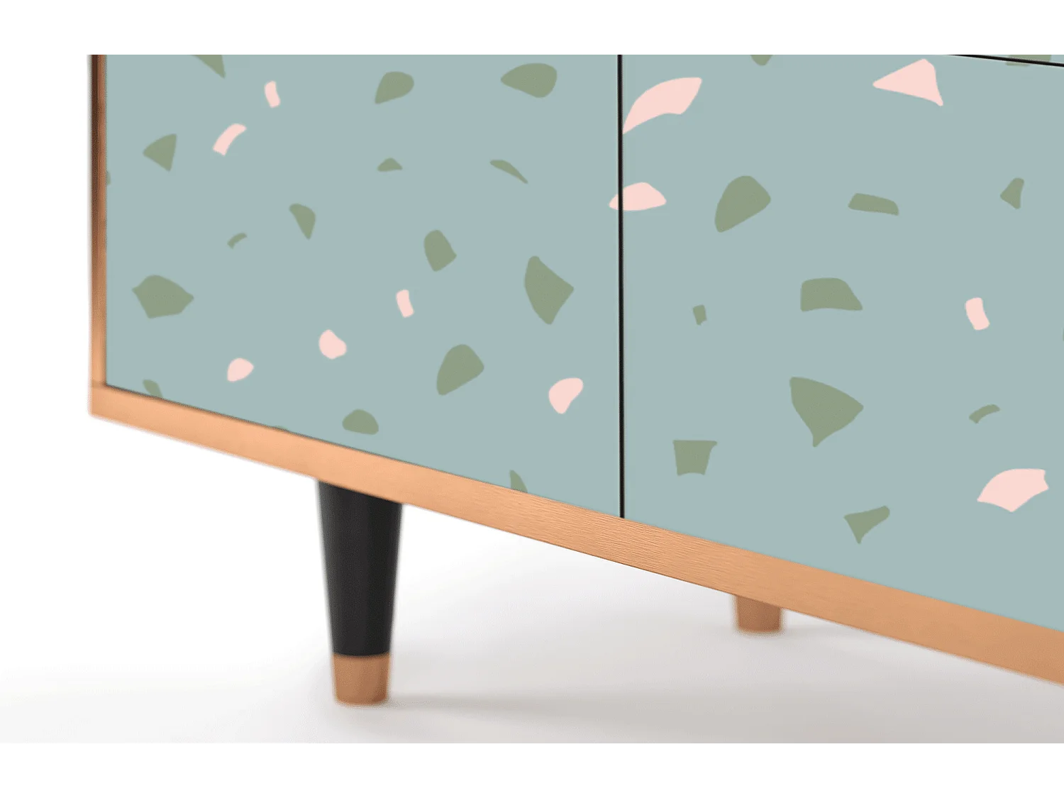 Buffet - 94x96x48 cm - BS3 - Blue Drops, Noyer