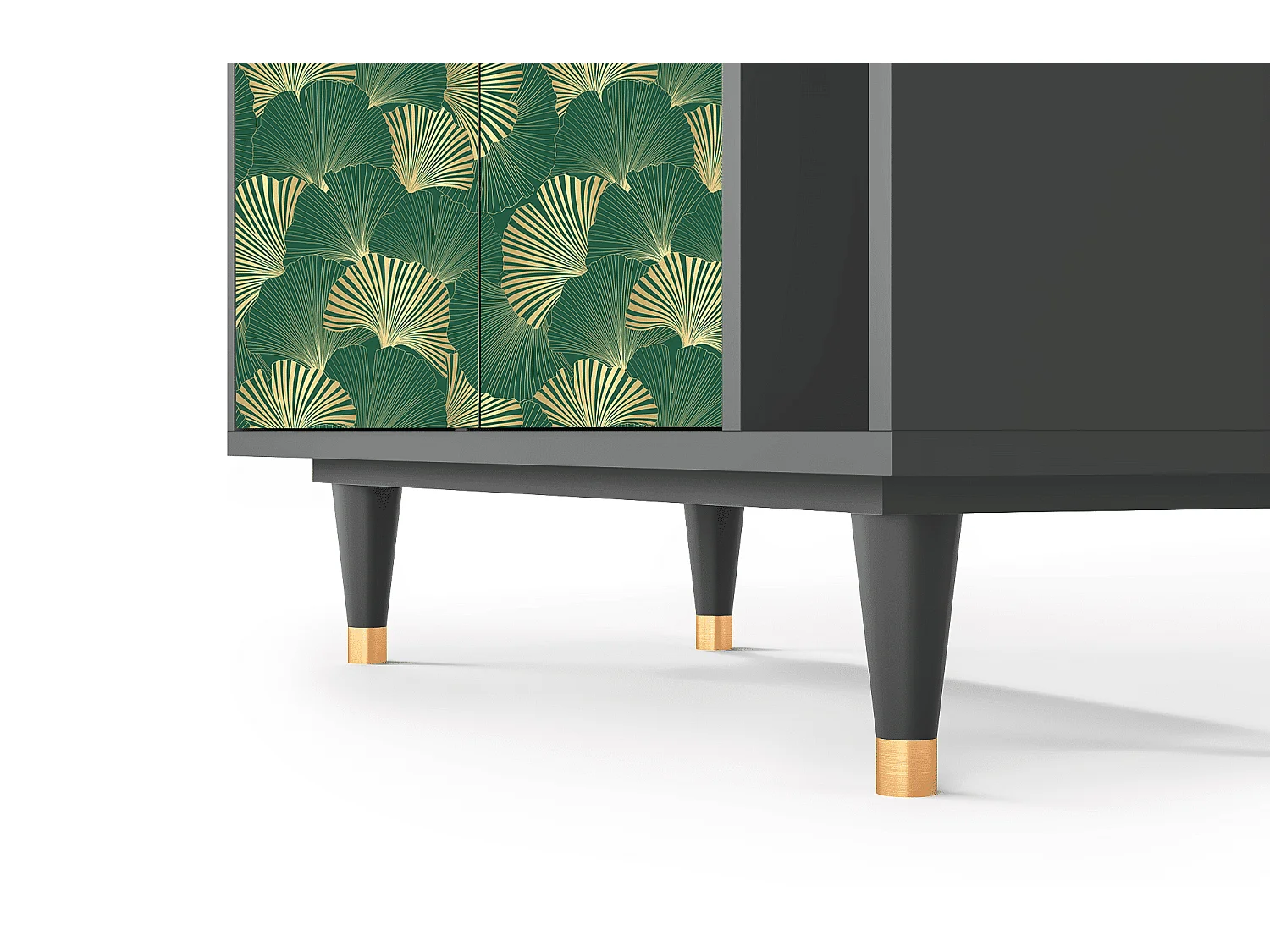 Sideboard - 96х110х41 cm - BS6 - Gold Ginkgo, Anthrazit