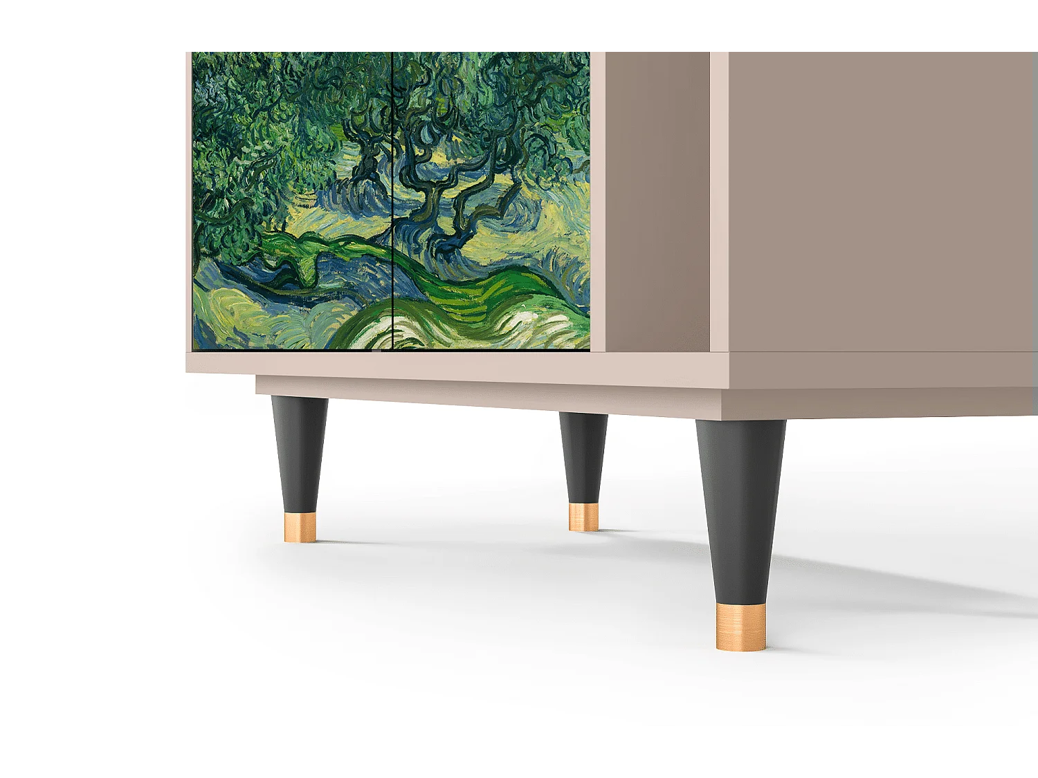 Credenza - 96х110х41 cm - BS6 - The Oil Trees, Latte