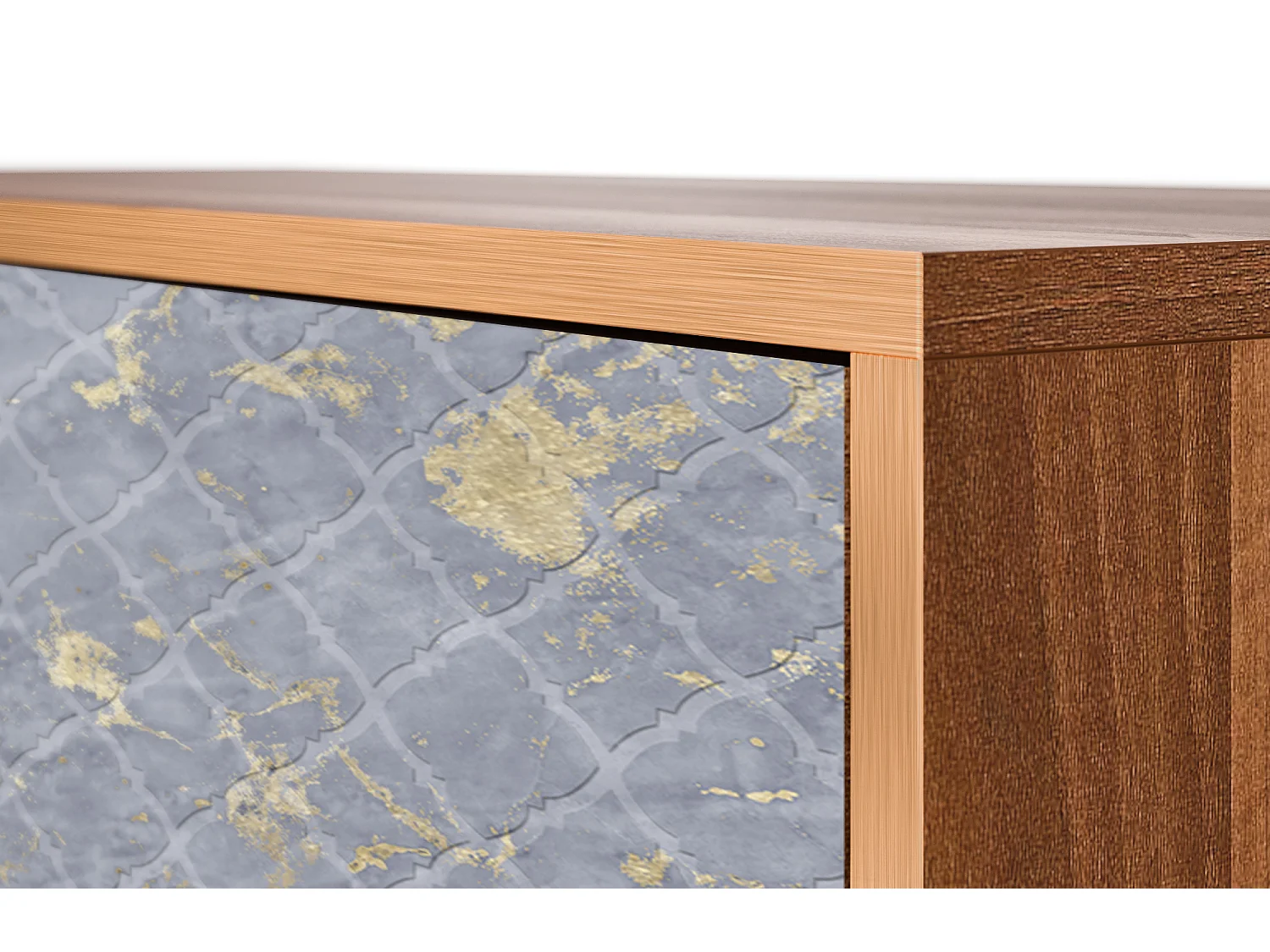 Credenza - 115х84х41 cm - S3 - Golden Smoke, Noce