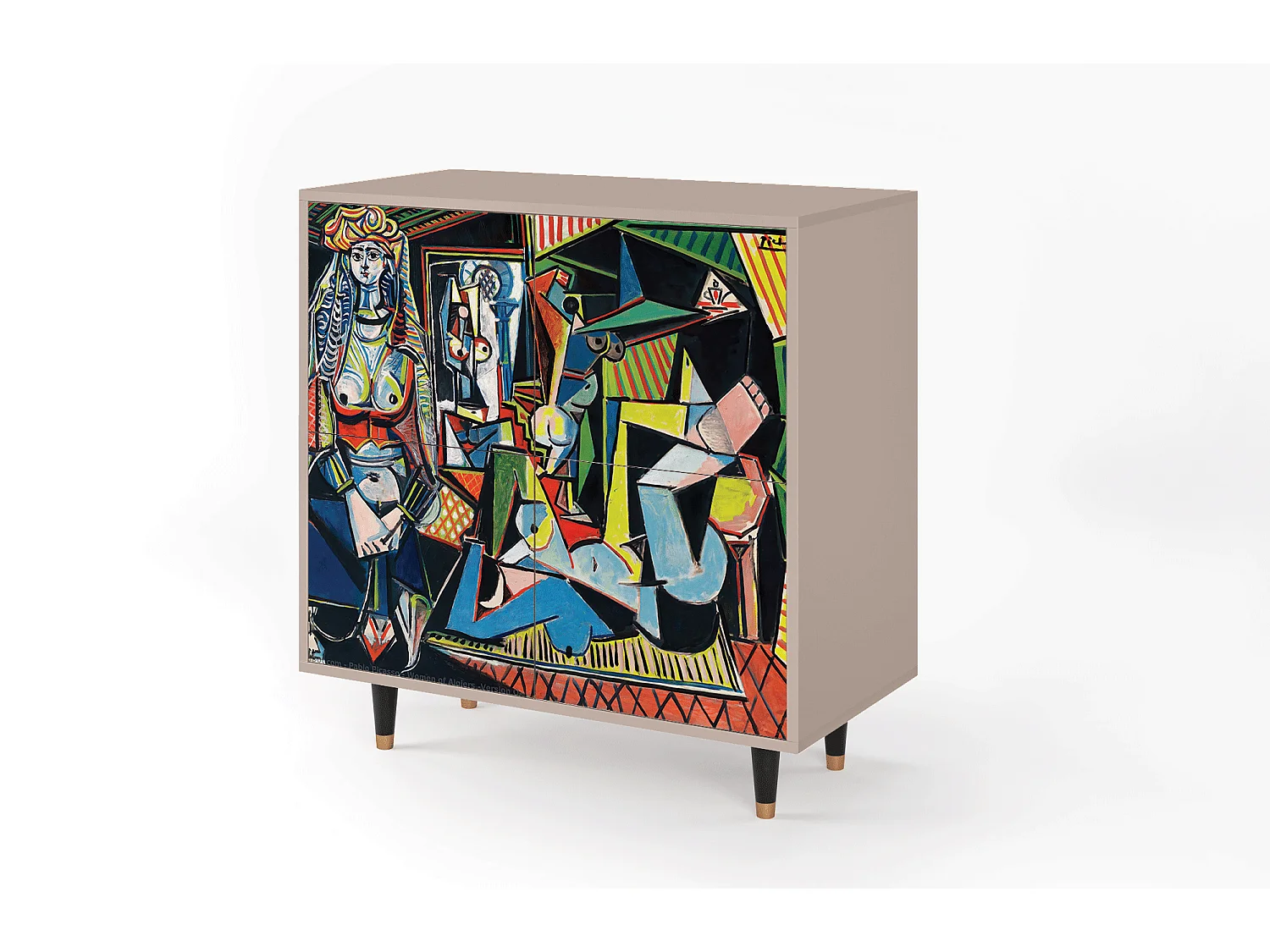 Buffet - 94x96x48 cm - BS3 - Women of Algiers, Latte