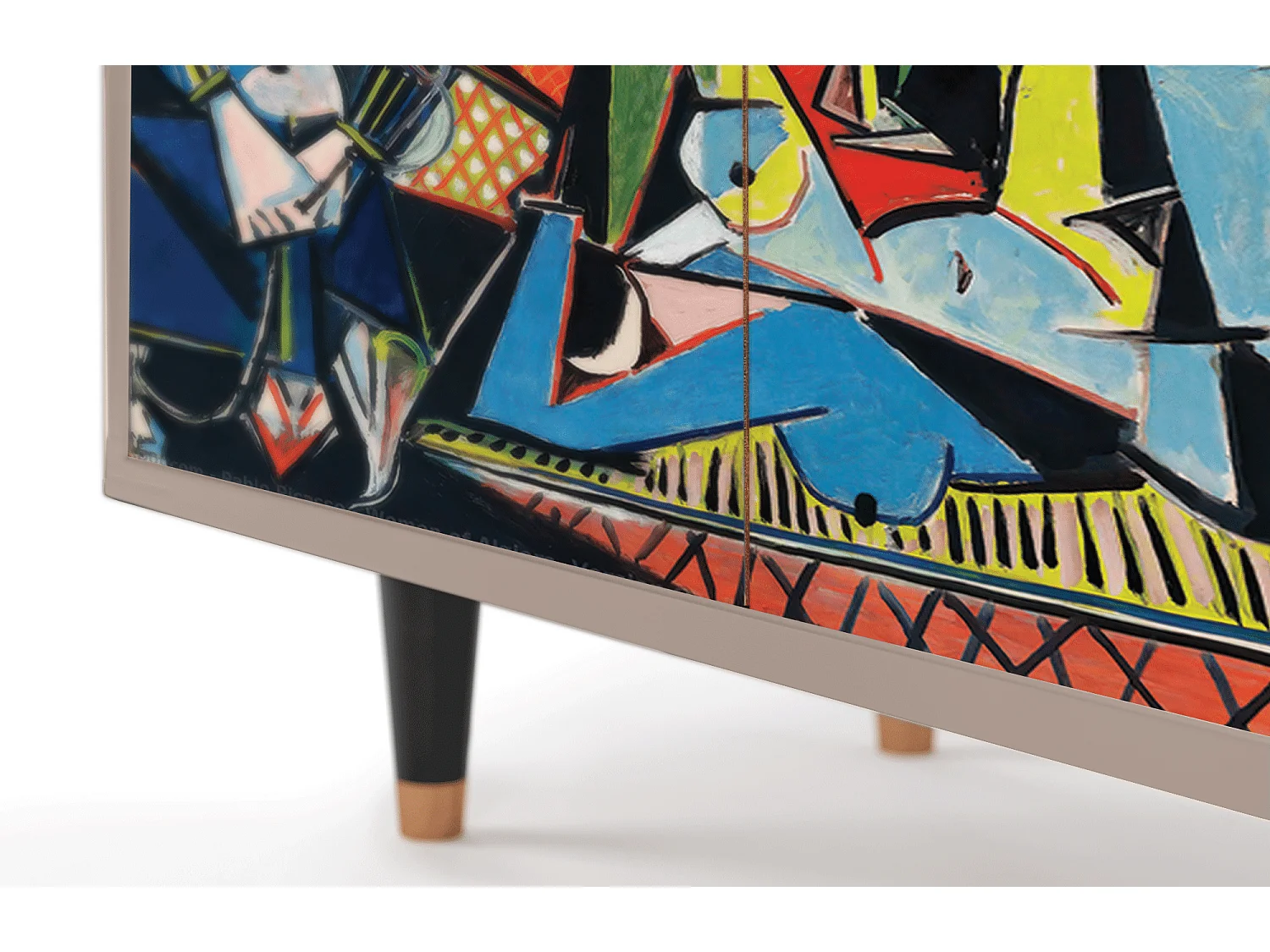 Buffet - 94x96x48 cm - BS3 - Women of Algiers, Latte