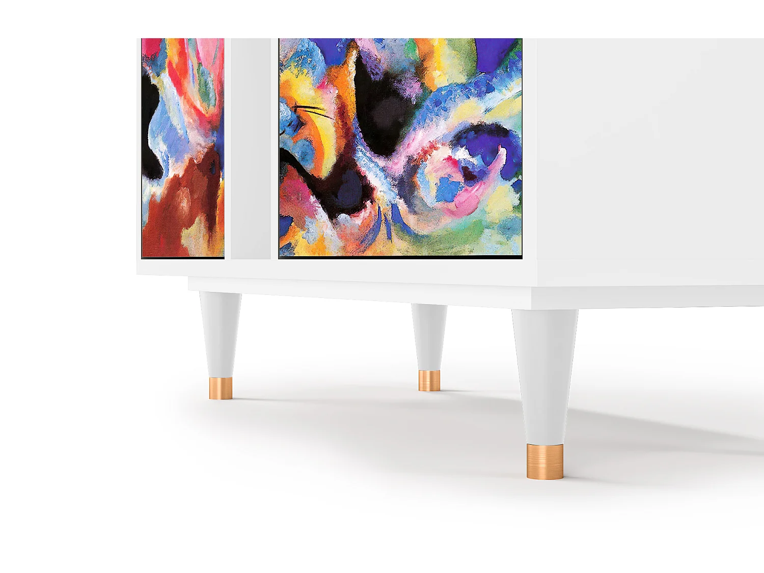 Kredens - 94х96х41 cm - BS5 - Kandinsky, Biały