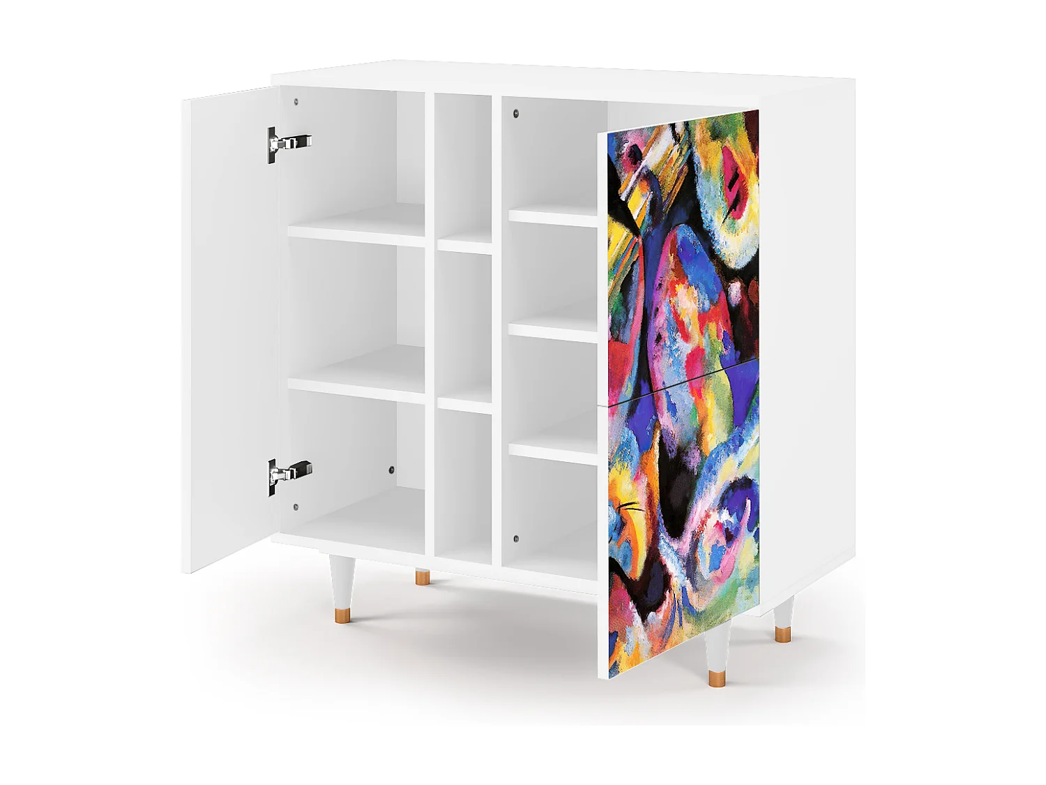 Kredens - 94х96х41 cm - BS5 - Kandinsky, Biały